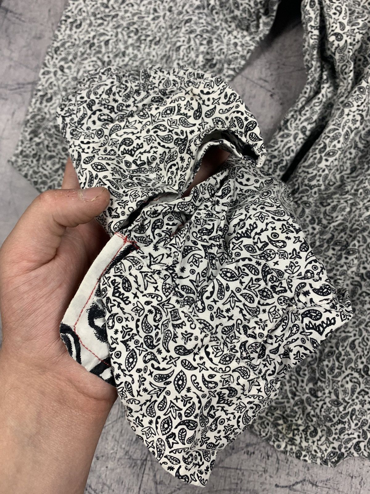 Diesel Diesel Luxury Geometric Pattern Shirt Long Sleeve Y2K Size US M / EU 48-50 / 2 - 9 Thumbnail
