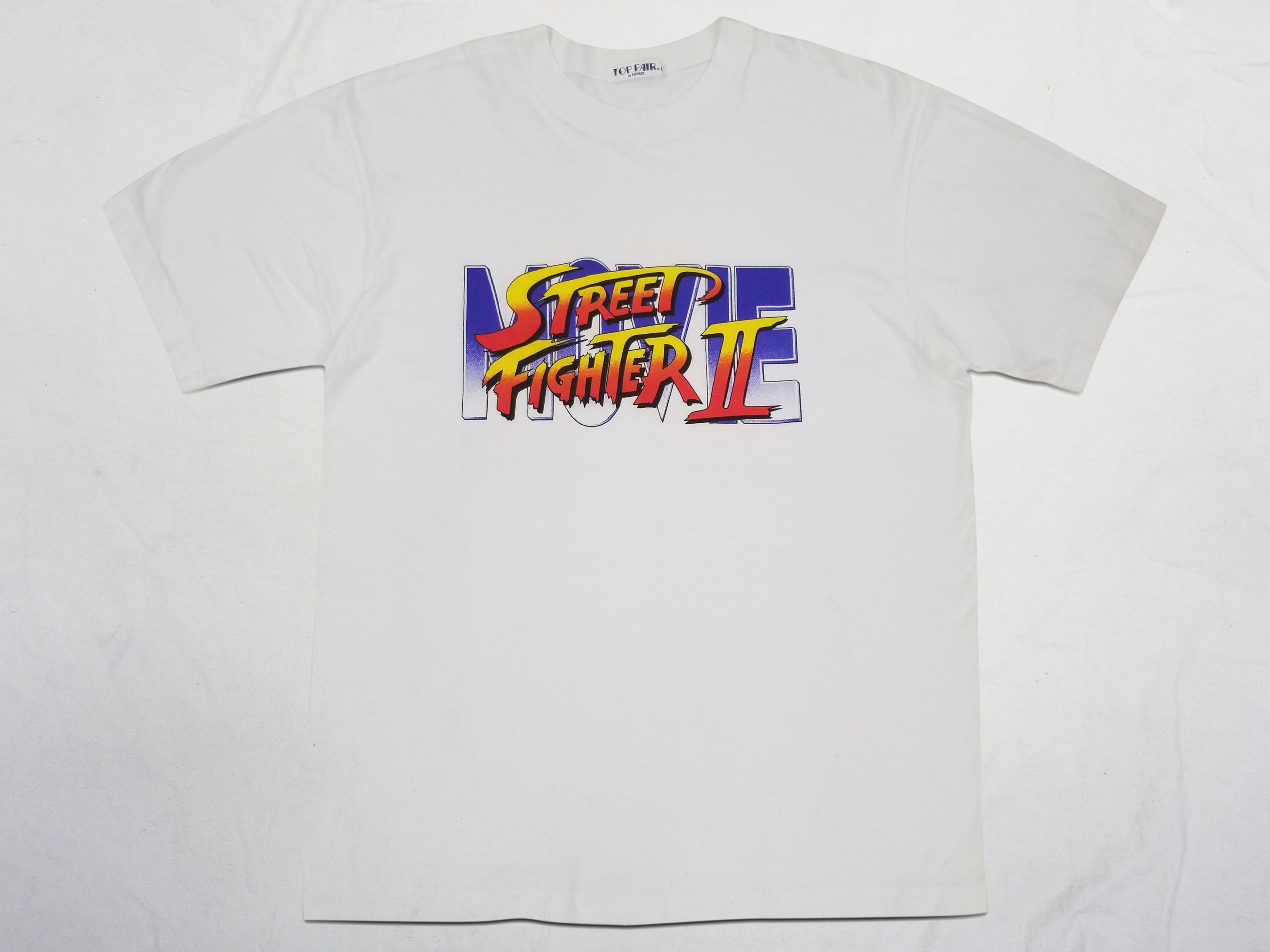 90's Street Fighter 2 Movie promo T-shirt
