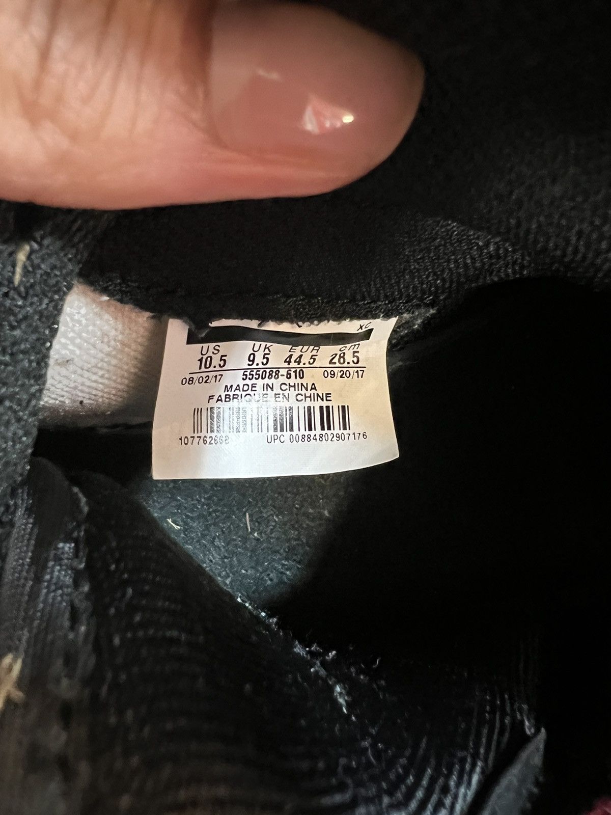 Bred toe retro air jordan 1