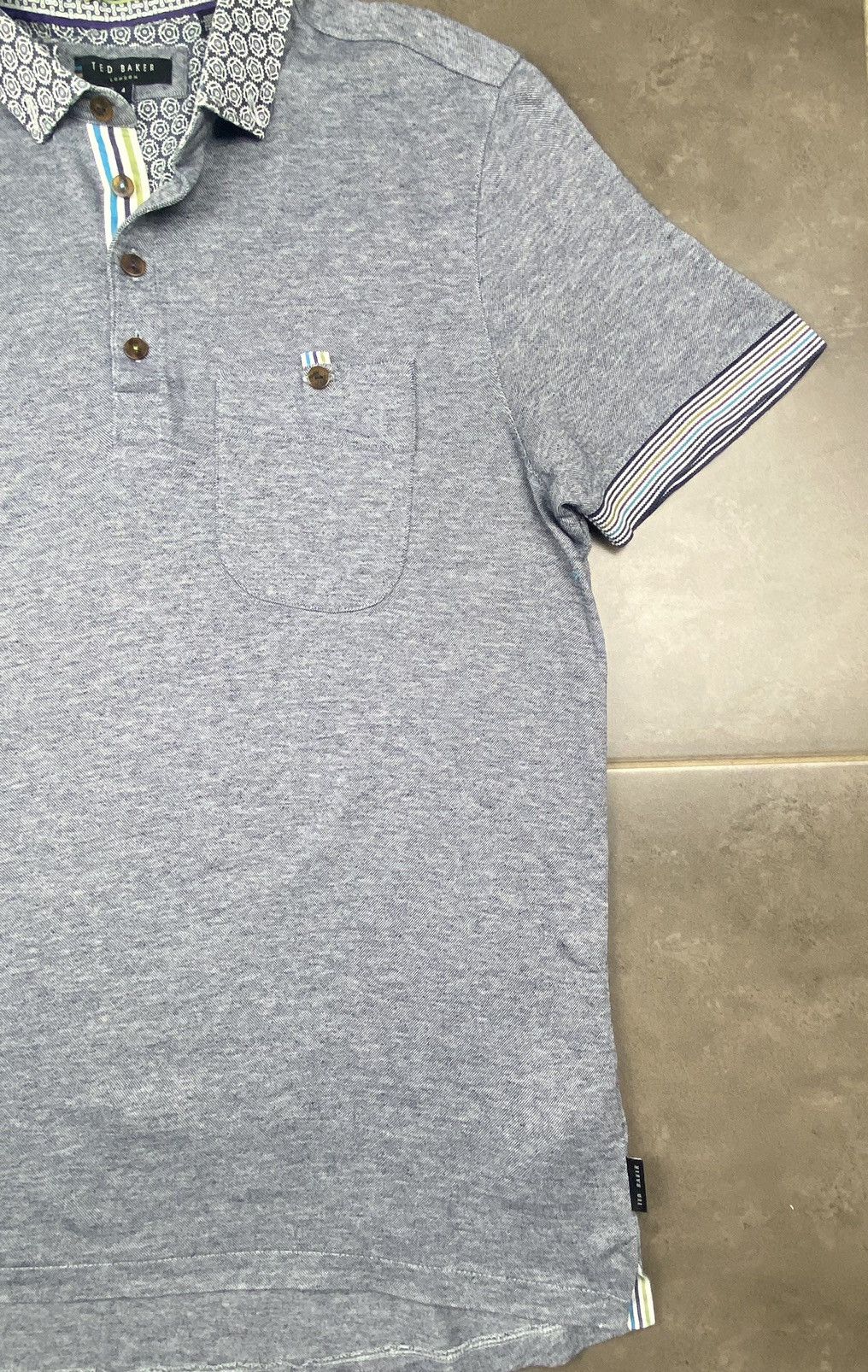 Ted Baker Ted Bakker Polos T shirt Size US S / EU 44-46 / 1 - 8 Thumbnail