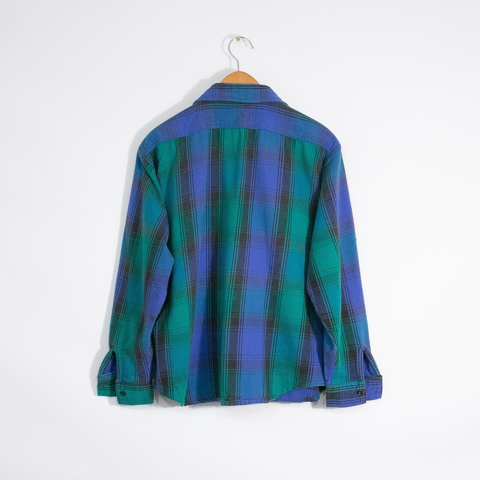 Vintage Vintage Plaid Flannel Button Up Shirt Large - Long Sleeve Size US L / EU 52-54 / 3 - 5 Thumbnail