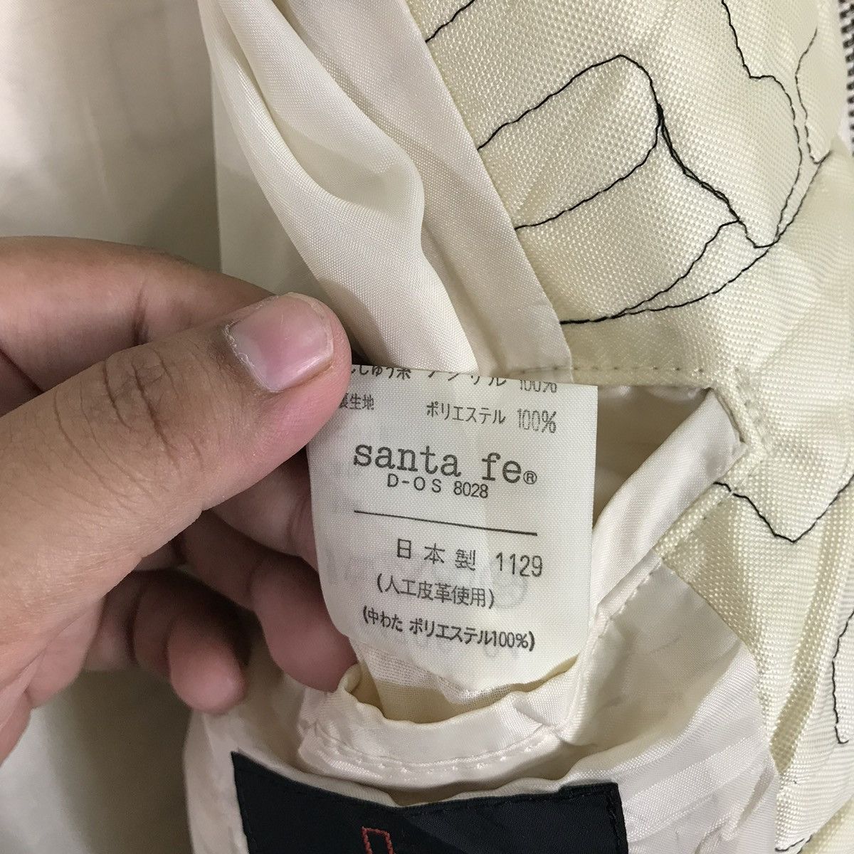 Japanese Brand 💥 VINTAGE SANTA FE BOMBER JACKET Size US L / EU 52-54 / 3 - 13 Thumbnail
