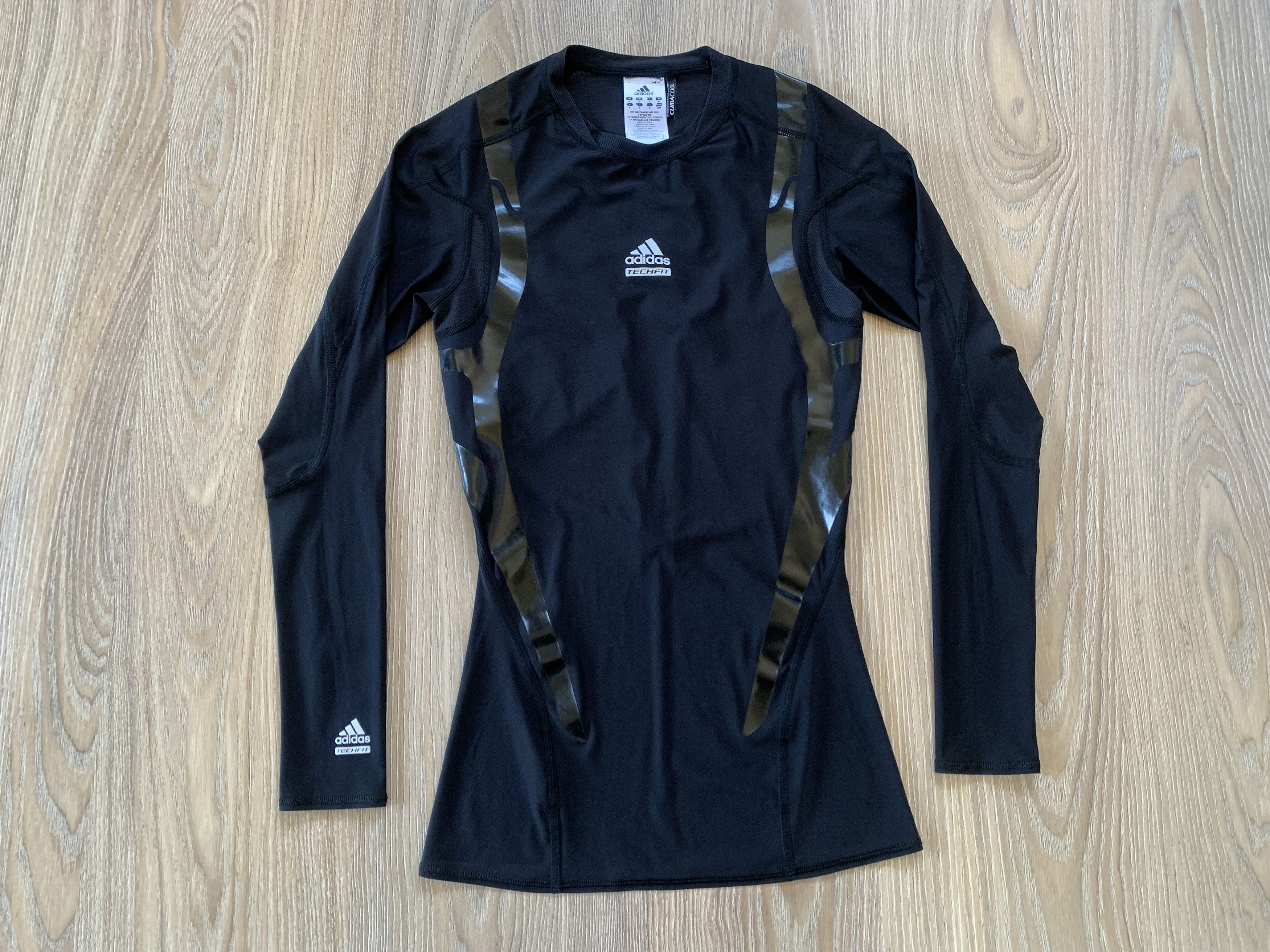 Adidas Adidas TECHFIT PowerWEB Long Sleeve Compression Rushguard Size US M / EU 48-50 / 2 - 2 Thumbnail
