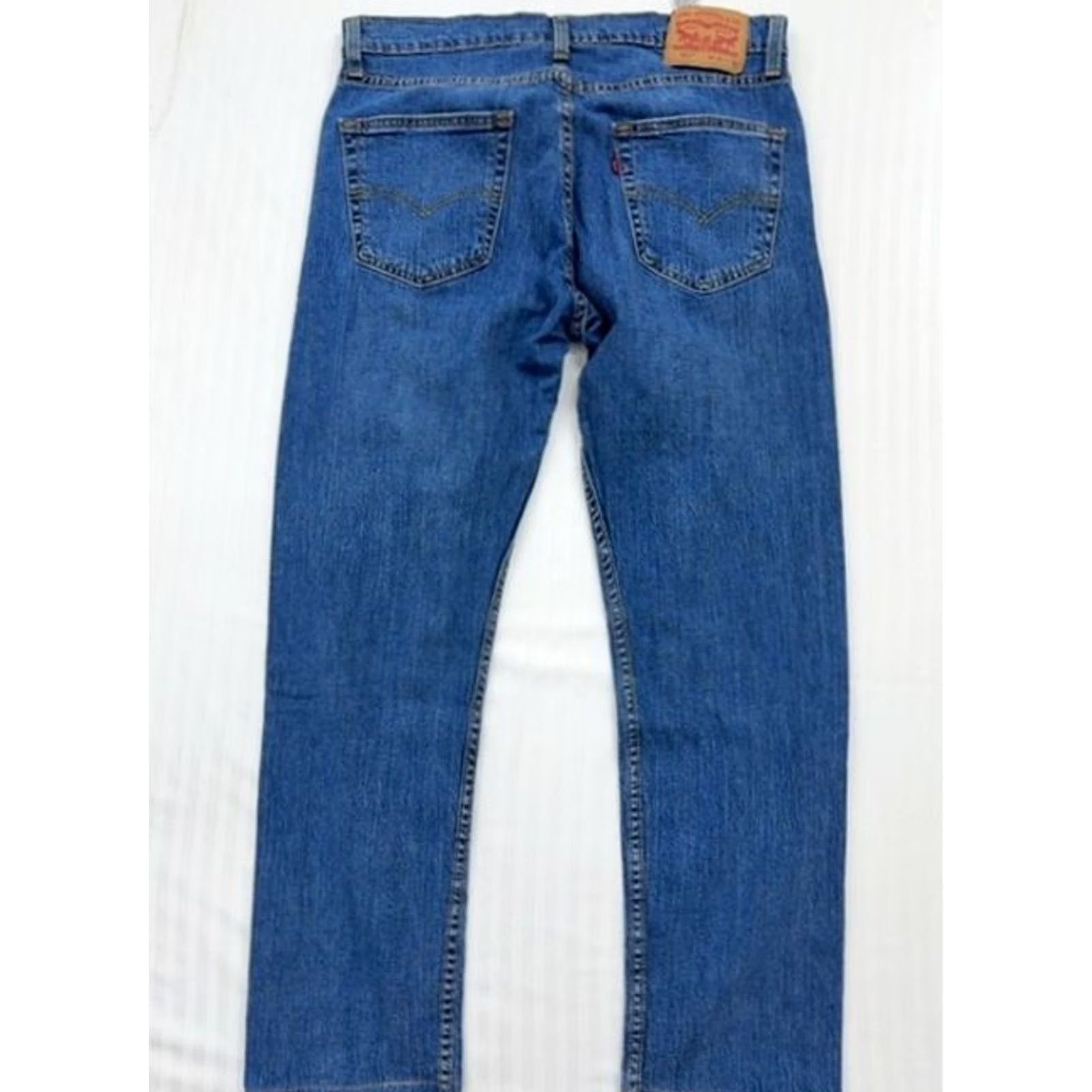 Levi's Levi's 502™ Men’s Blue Jeans 34x32 Taper Regular Denim Cotton Blend Waist 34 Inseam 32 Color Blue Model 502™ Signature Orange Tab Mens Jeans 502™ Size US 34 / EU 50 - 2 Thumbnail