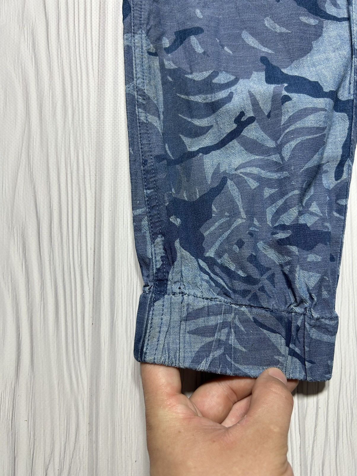 G-Star G-Star Raw Bronson Tapered Sport Cuffed Pants Blue Real Tree Size US 31 - 6 Thumbnail