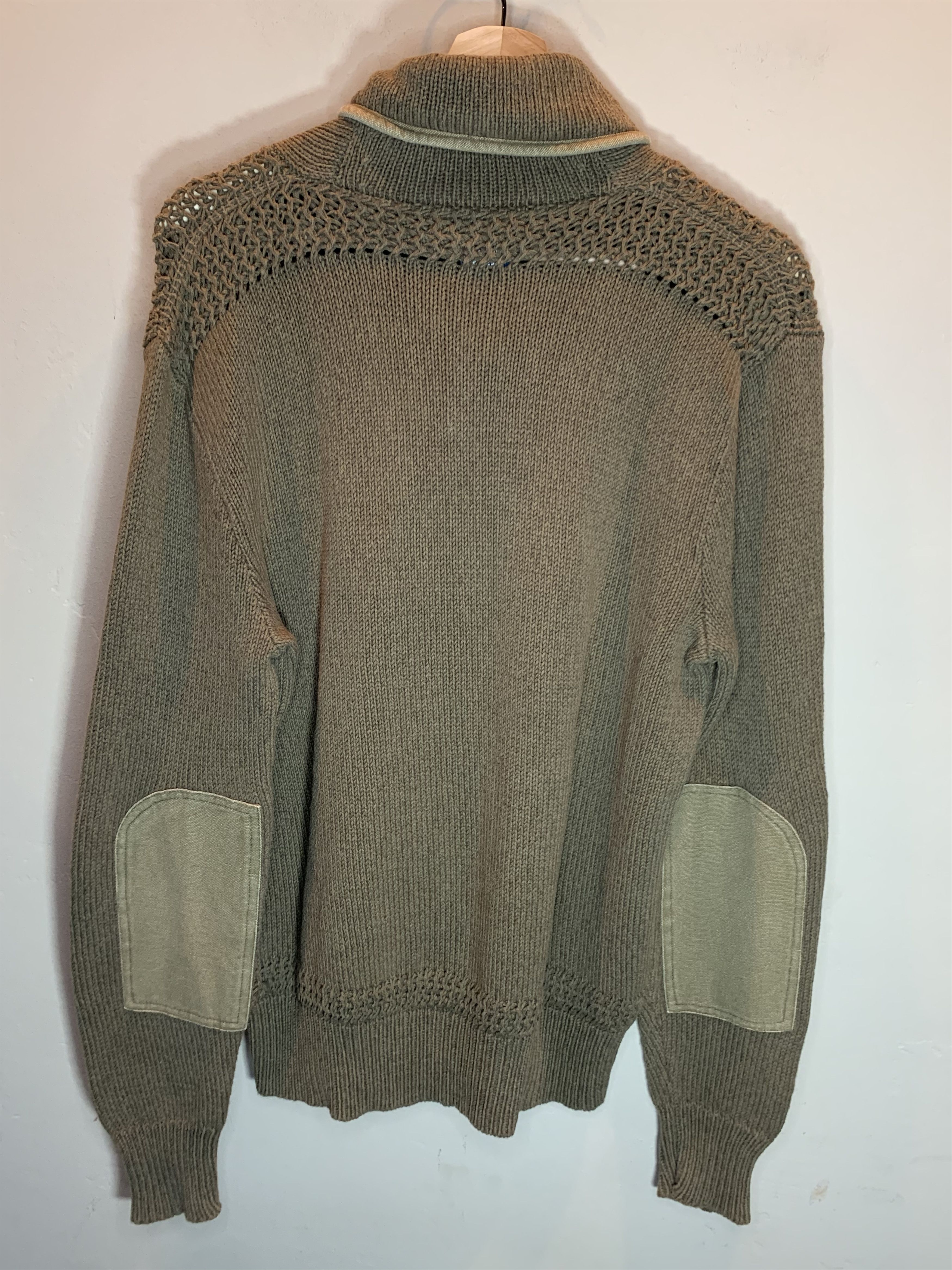 Polo Ralph Lauren RARE* Vintage Polo Ralph Lauren Military Buckle Knit Sweater Size US M / EU 48-50 / 2 - 2 Thumbnail
