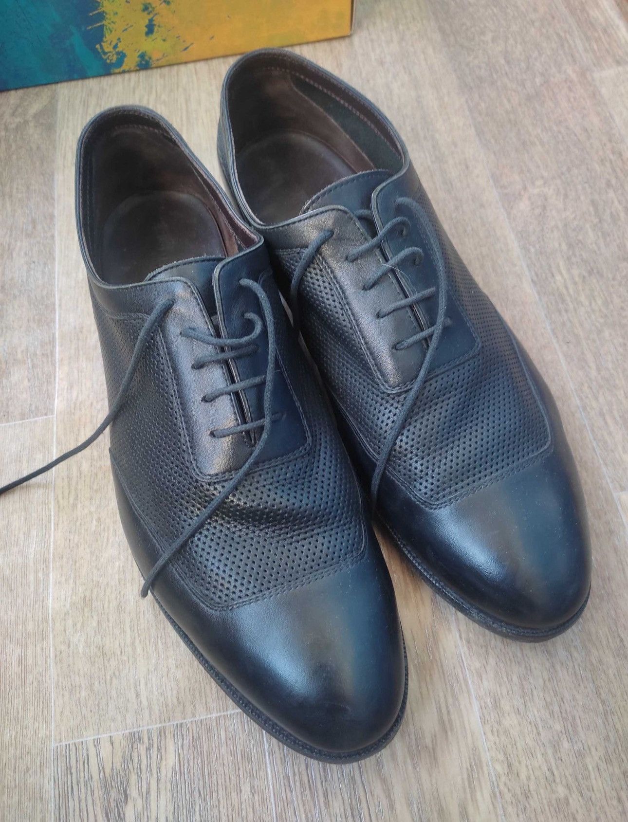 Bottega Veneta BOTTEGA VENETA Black Lug Lace Up Derby Shoes
