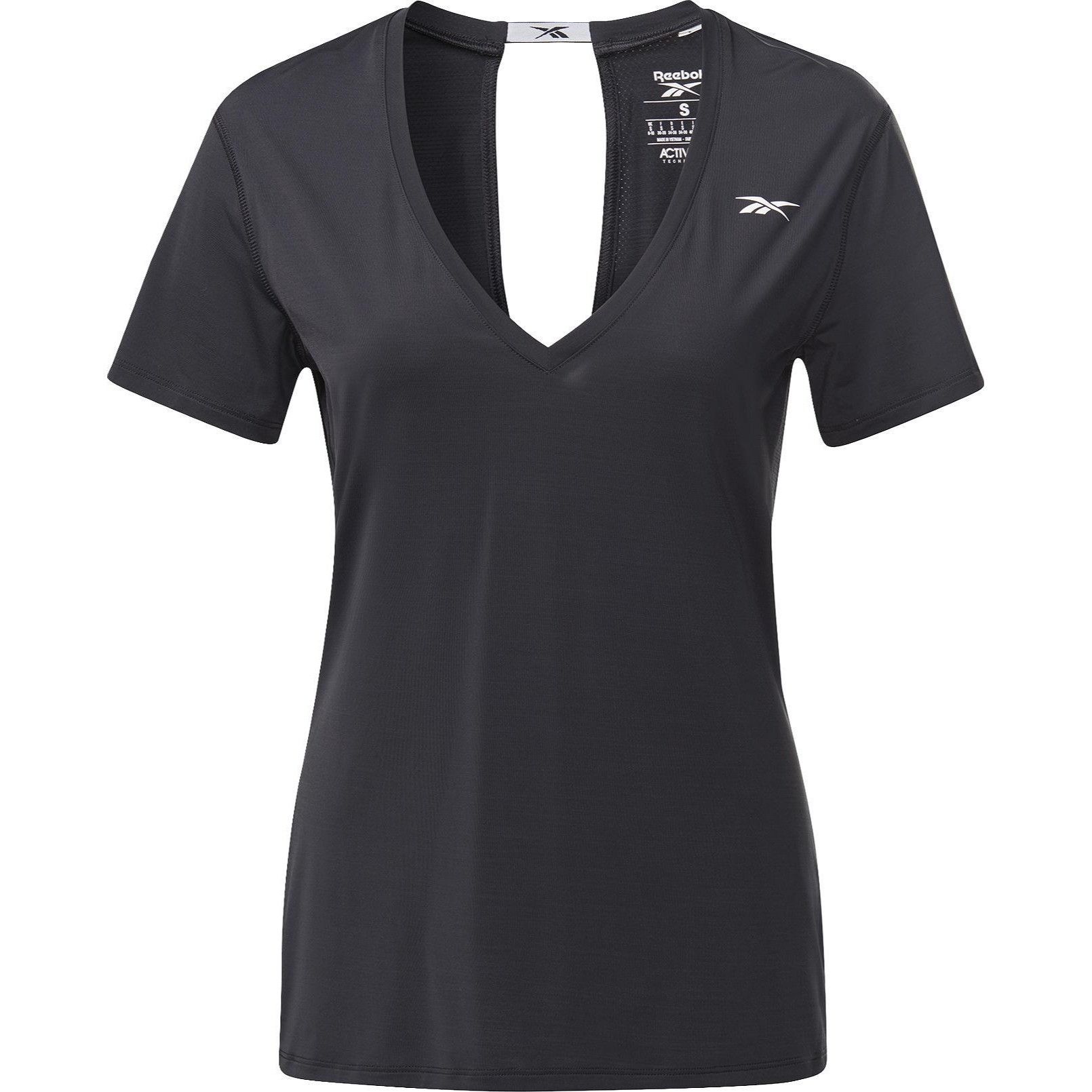 Reebok Reebok Women's Activchill Athletic T-Shirt in Black, Sz. XS Size XS / US 0-2 / IT 36-38 - 1 Thumbnail