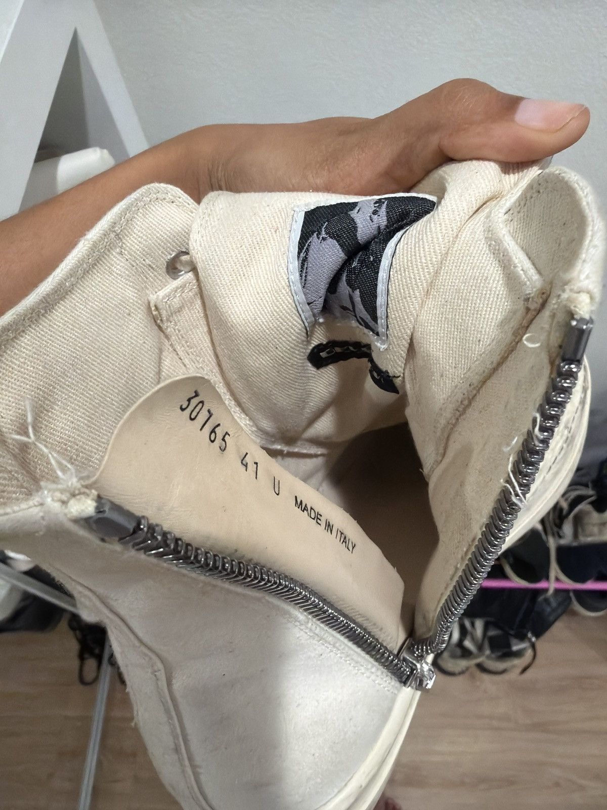 Rick Owens Rick owens High top shoes Size US 8 / EU 41 - 6 Thumbnail
