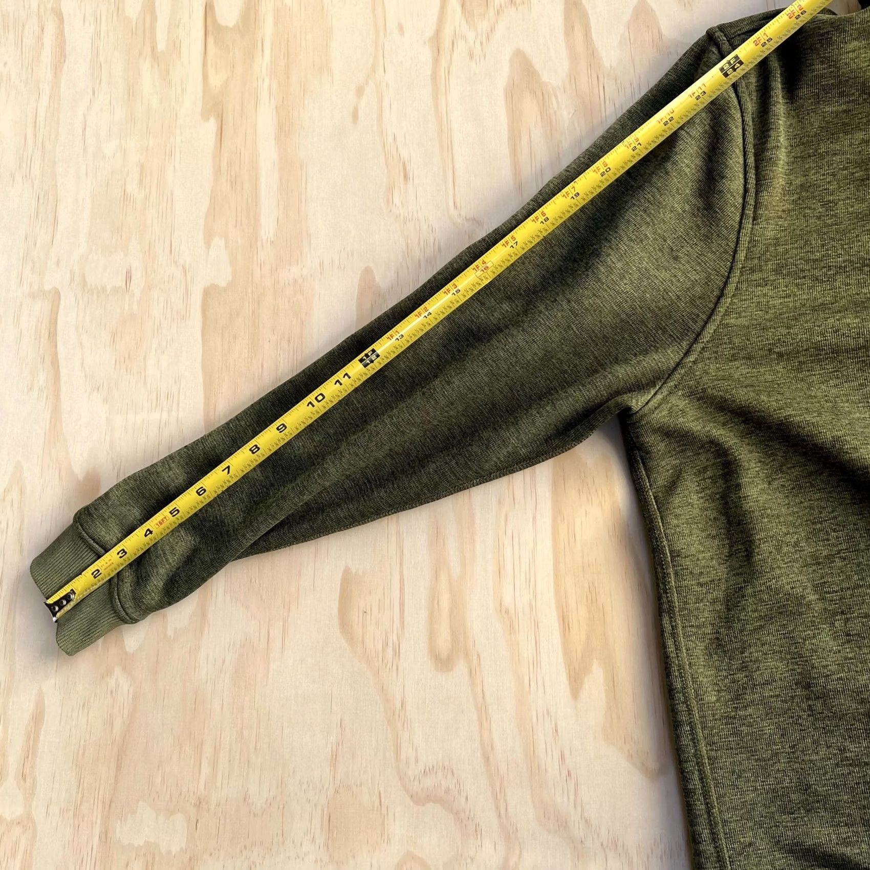 Under Armour Under Armour Sweatshirt Mens Medium Green ColdGear 1/4 Zip Fleece Pullover Size US M / EU 48-50 / 2 - 6 Thumbnail