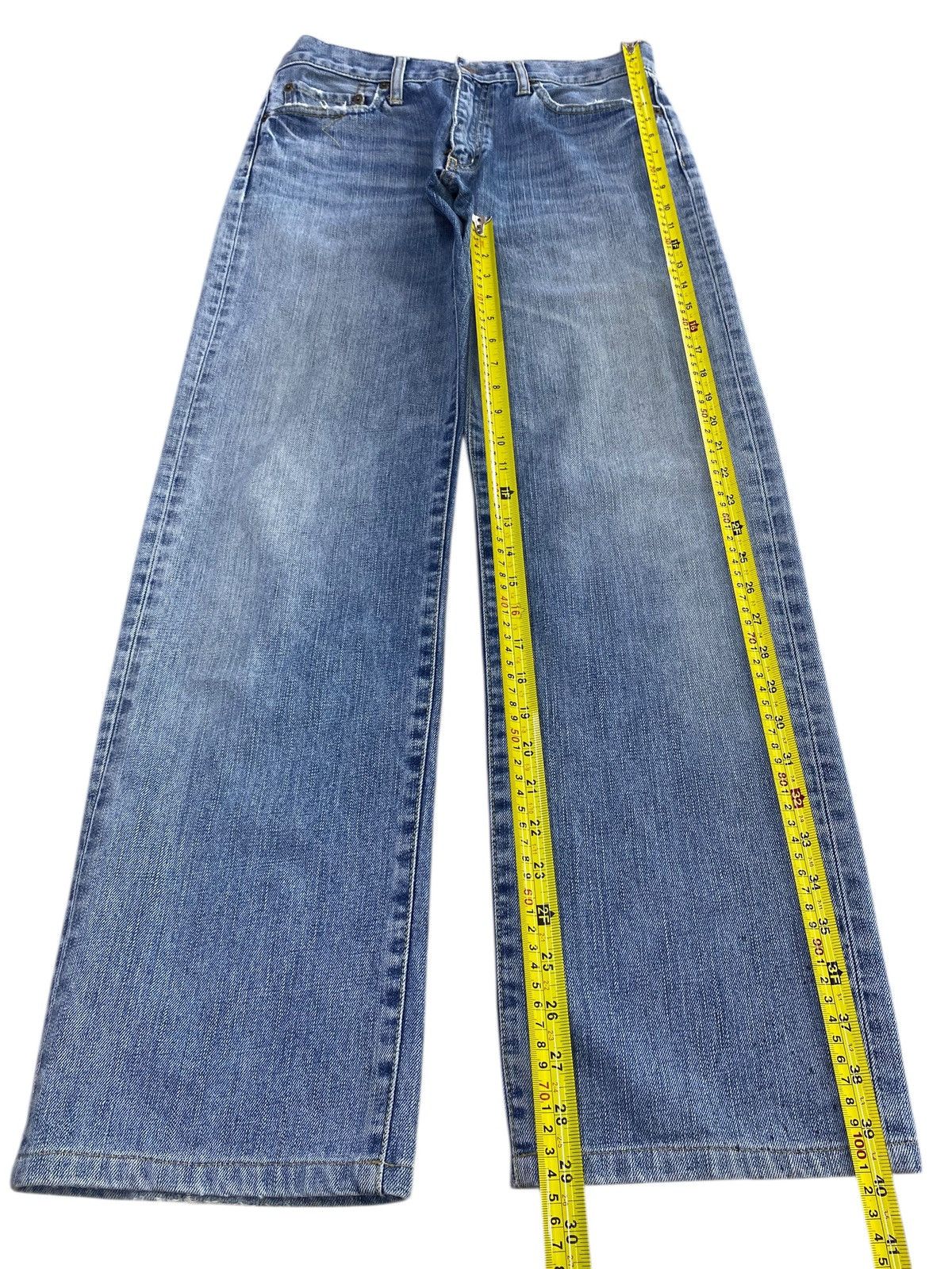 Uniqlo Uniqlo Brand Blue Faded Wash Style Baggy Jeans Size US 30 / EU 46 - 7 Thumbnail