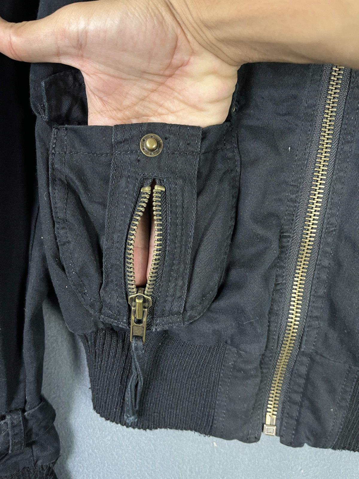 Beauty Beast Crxy Bondage Multi Zip High Neck Cropped Jacket Size S / US 4 / IT 40 - 9 Thumbnail