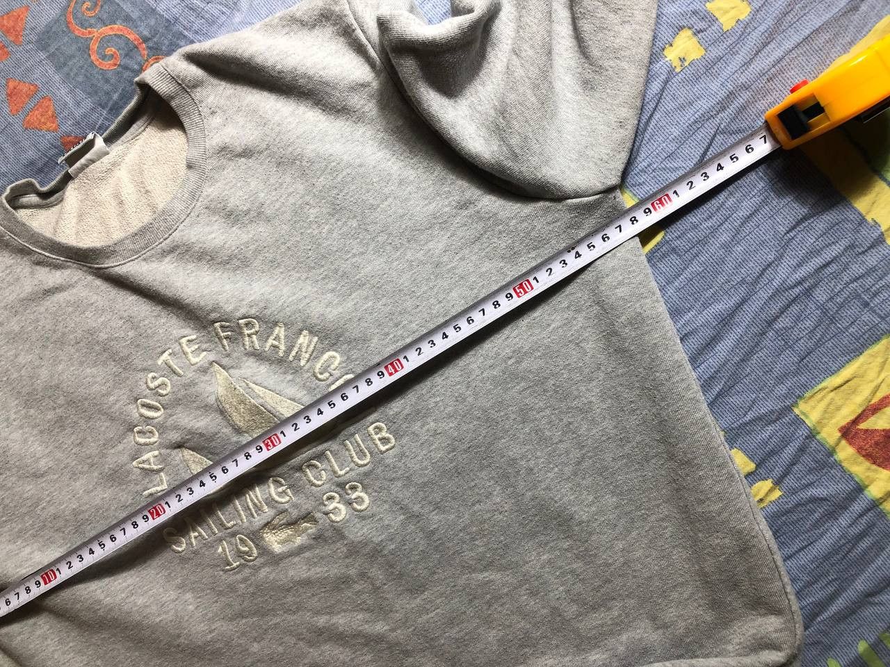 Lacoste × Vintage Vintage Lacoste Boxy Crewneck Streetwear Luxury Hype Size US M / EU 48-50 / 2 - 8 Thumbnail