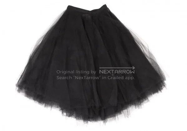 Comme des Garcons Comme Des Garcons size S Black Retro Puffy Skirt Size 22" - 2 Thumbnail