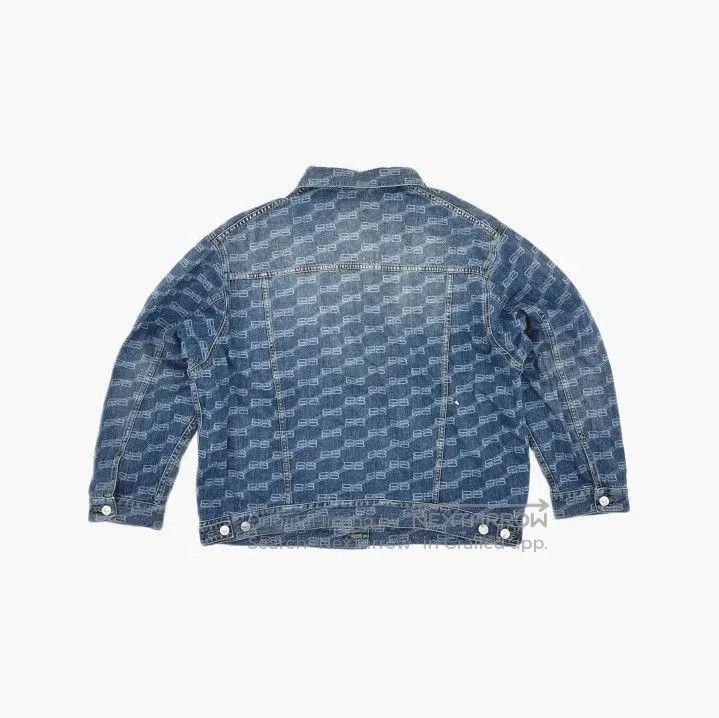 Balenciaga Balenciaga Logo Denim Jacket for Men and Women. Size US XS / EU 42 / 0 - 1 Thumbnail