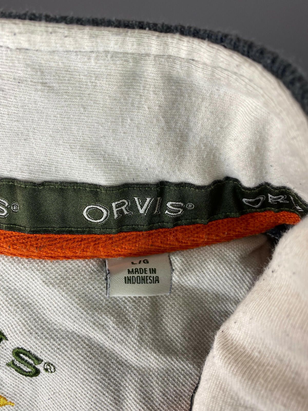 Orvis Men Orvis Gray High Neck 1/4 Zip Long Sleeve Sweater Size L Size US L / EU 52-54 / 3 - 9 Thumbnail