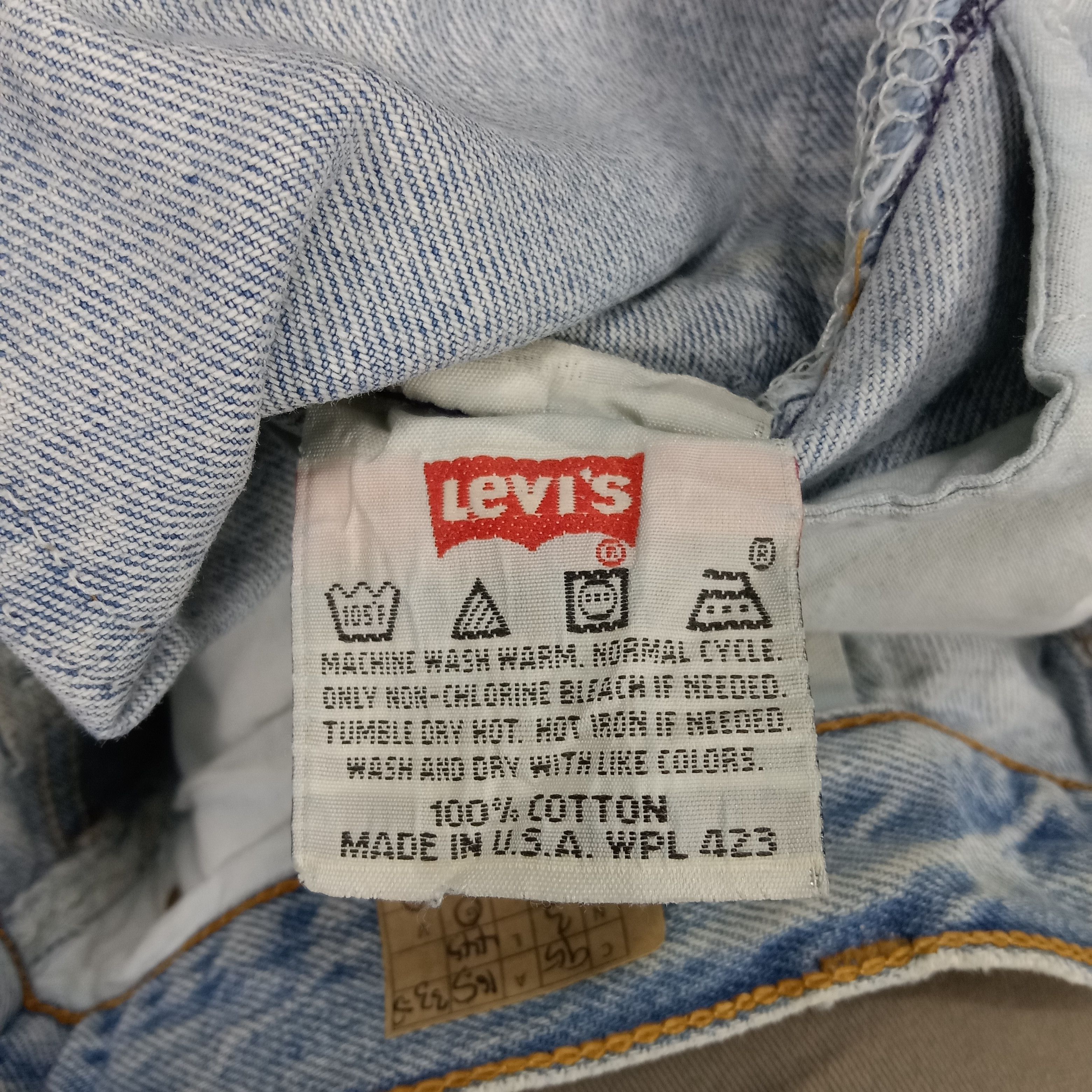 Levi's × Vintage Levi's American Style Custom Patchwork Denim Jeans Size US 33 - 16 Thumbnail