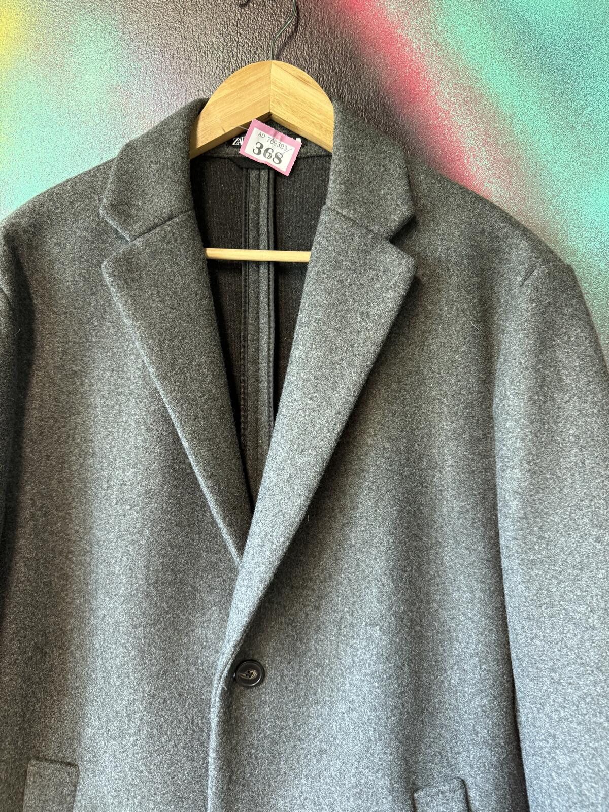 Zara Men’s Zara long coat Size: L Size US L / EU 52-54 / 3 - 4 Thumbnail