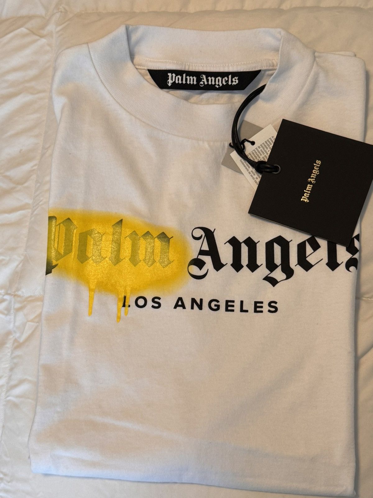 Palm Angels Palm Angels ‘Spray Logo’ Tee SS21 Size US XL / EU 56 / 4 - 1 Thumbnail