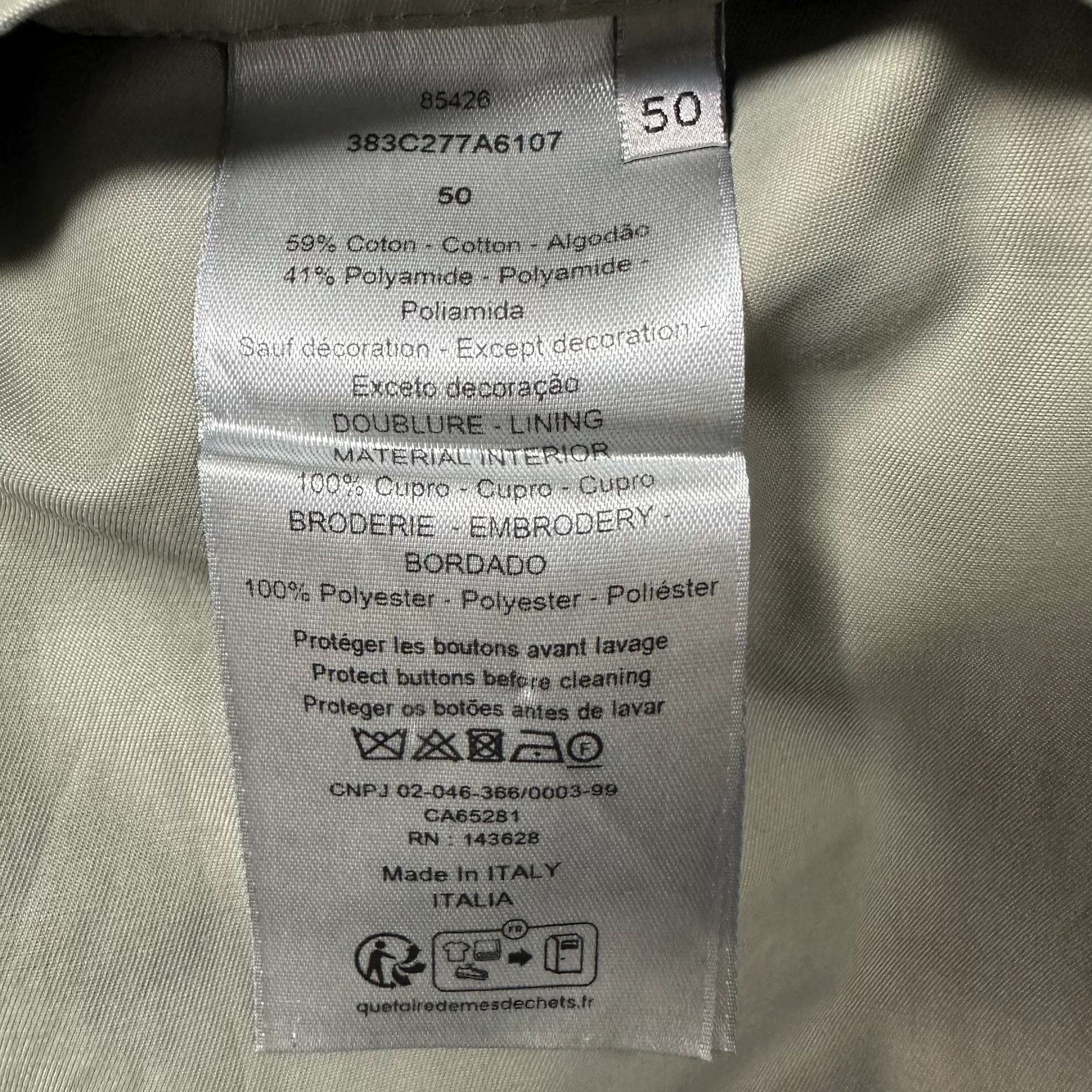 Dior Dior 24SS CD Logo Utility Blazer Size US M / EU 48-50 / 2 - 5 Thumbnail