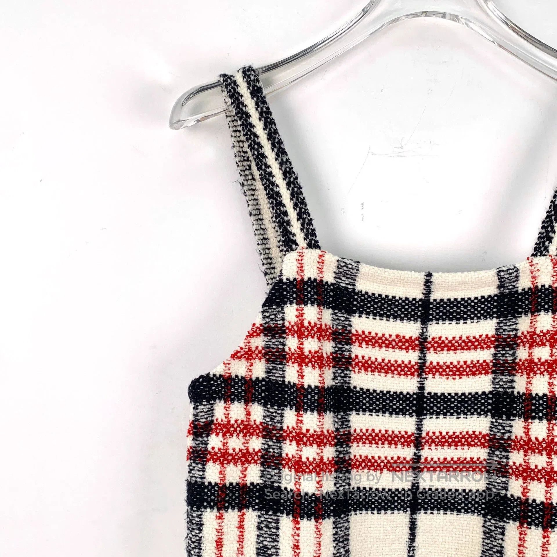 Dior dior color-block plaid knit dress. Size US 34 / EU 50 - 3 Thumbnail