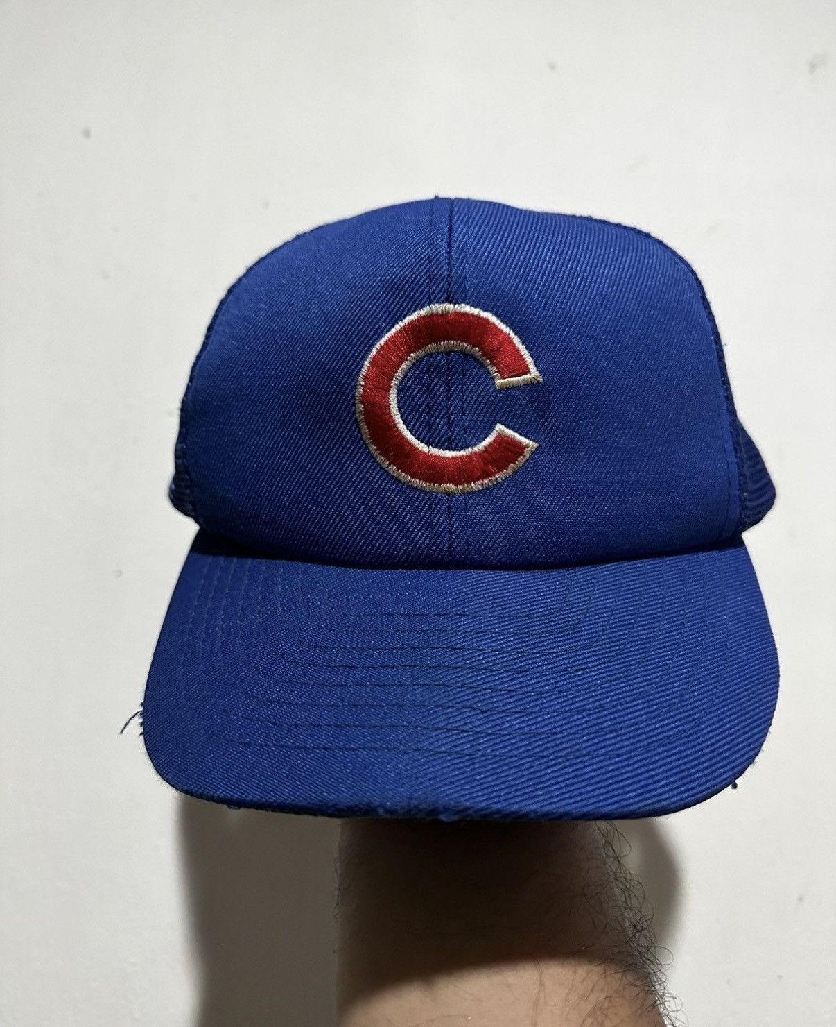 MLB 90’s Chicago Cubs Annco Trucker Hat Size ONE SIZE - 2 Thumbnail