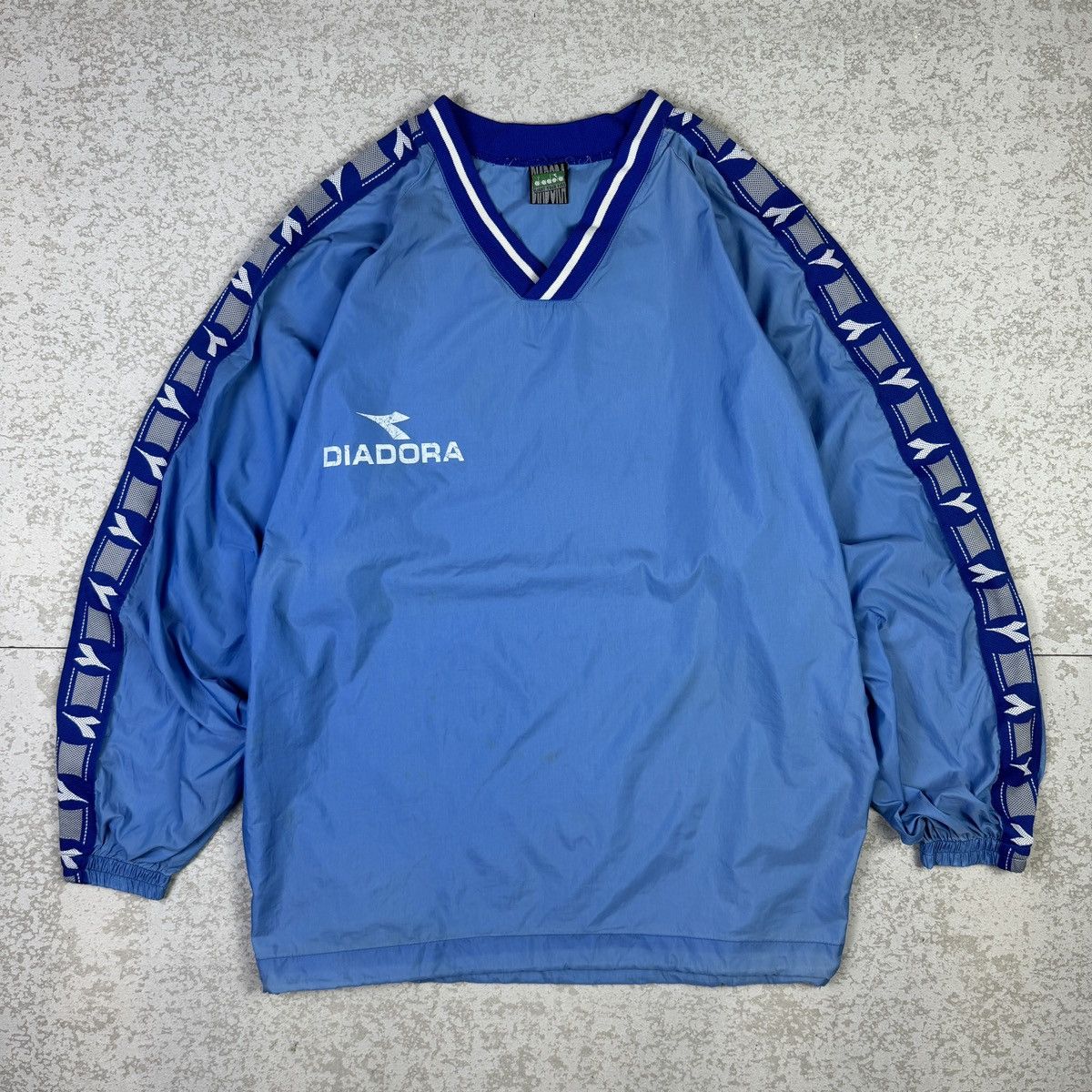 Diadora × Gear for Sports × Vintage 💥Vintage Diadora Football Windbreaker Size US L / EU 52-54 / 3 - 1 Thumbnail