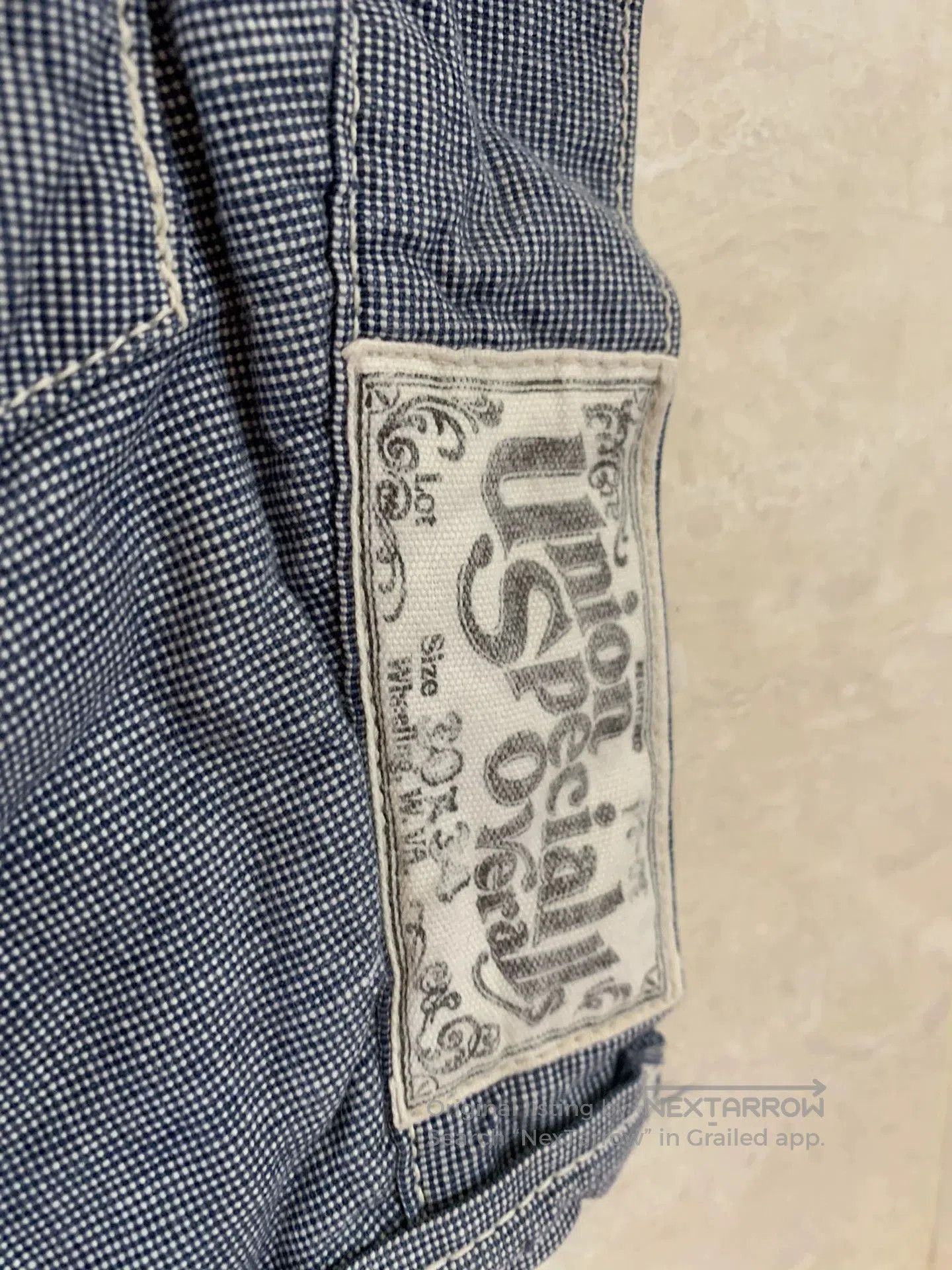 Freewheelers Freewheelers Checkered Work Pants Tapered Fit. Size US 30 / EU 46 - 6 Thumbnail