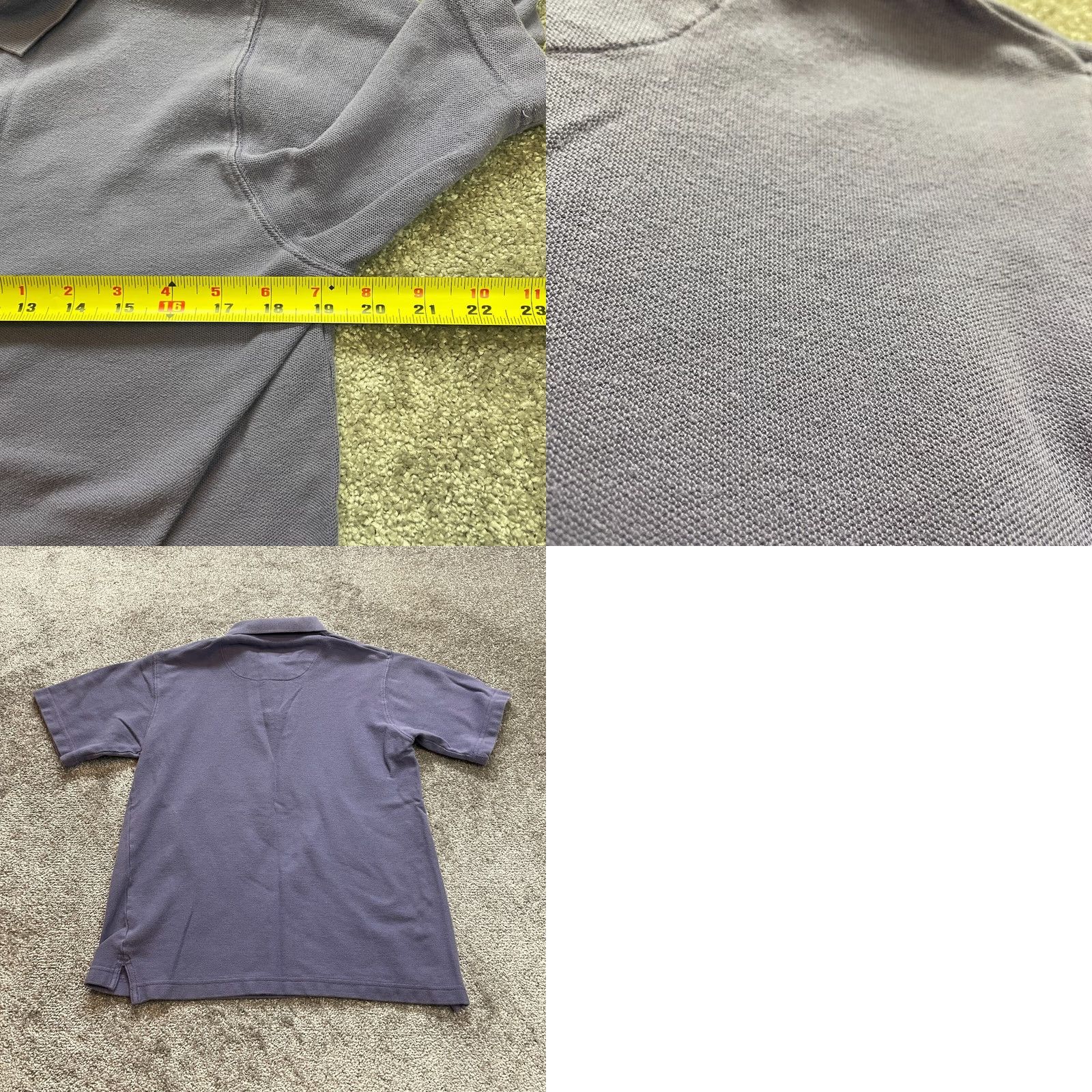 Cherokee VINTAGE Cherokee Polo Shirt Womens XL Light Purple Cotton Collared Short Sleeve Regular Fit Knit 100% Cotton Polo Women Purple 60s? Size XL / US 12-14 / IT 48-50 - 8 Thumbnail