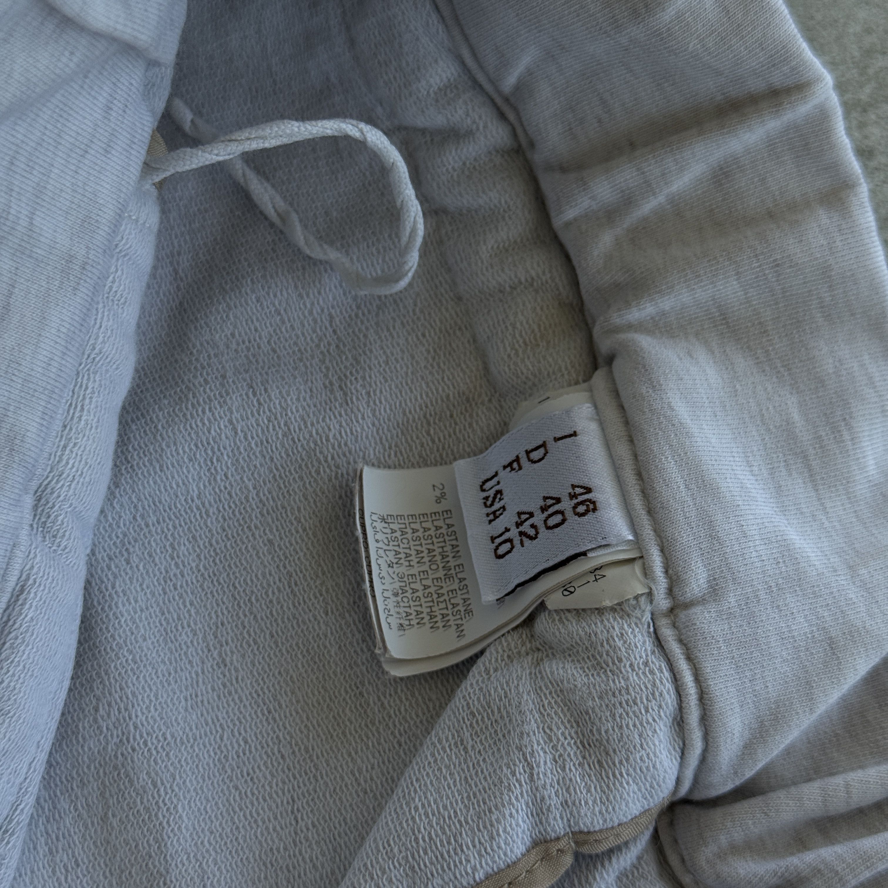 Brunello Cucinelli Brunello Cucinelli Grey Paneled Drawstring Joggers IT 46 Size 32" / US 10 / IT 46 - 6 Thumbnail
