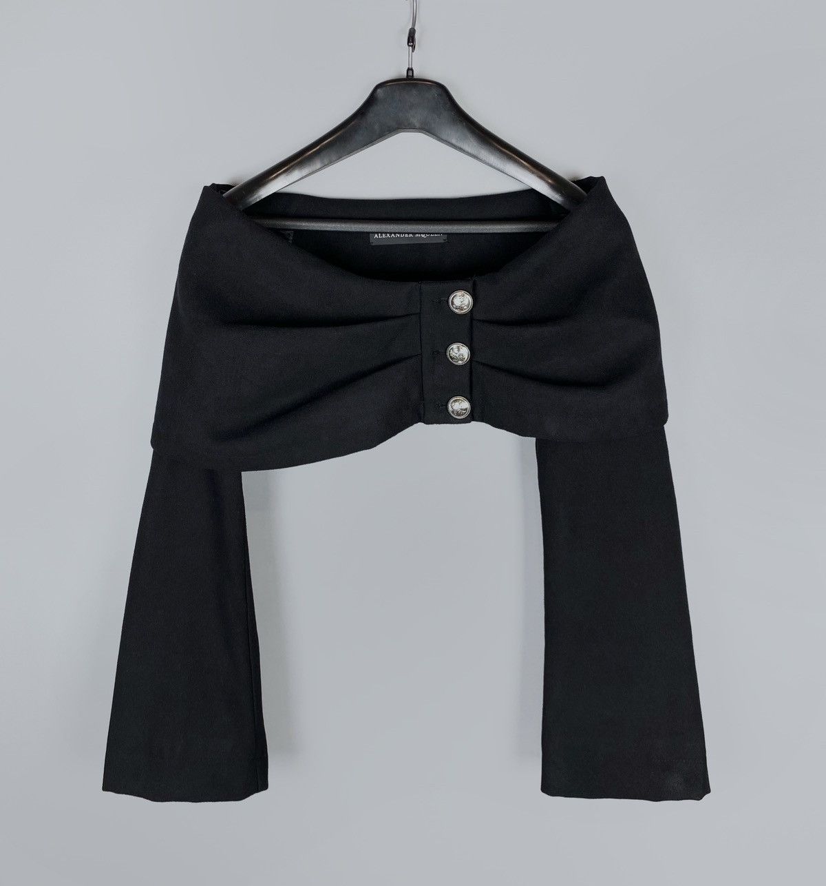 Alexander McQueen Vintage Alexander Mcqueen Women’s Gothic Cape Jacket Size L Size L / US 10 / IT 46 - 5 Thumbnail