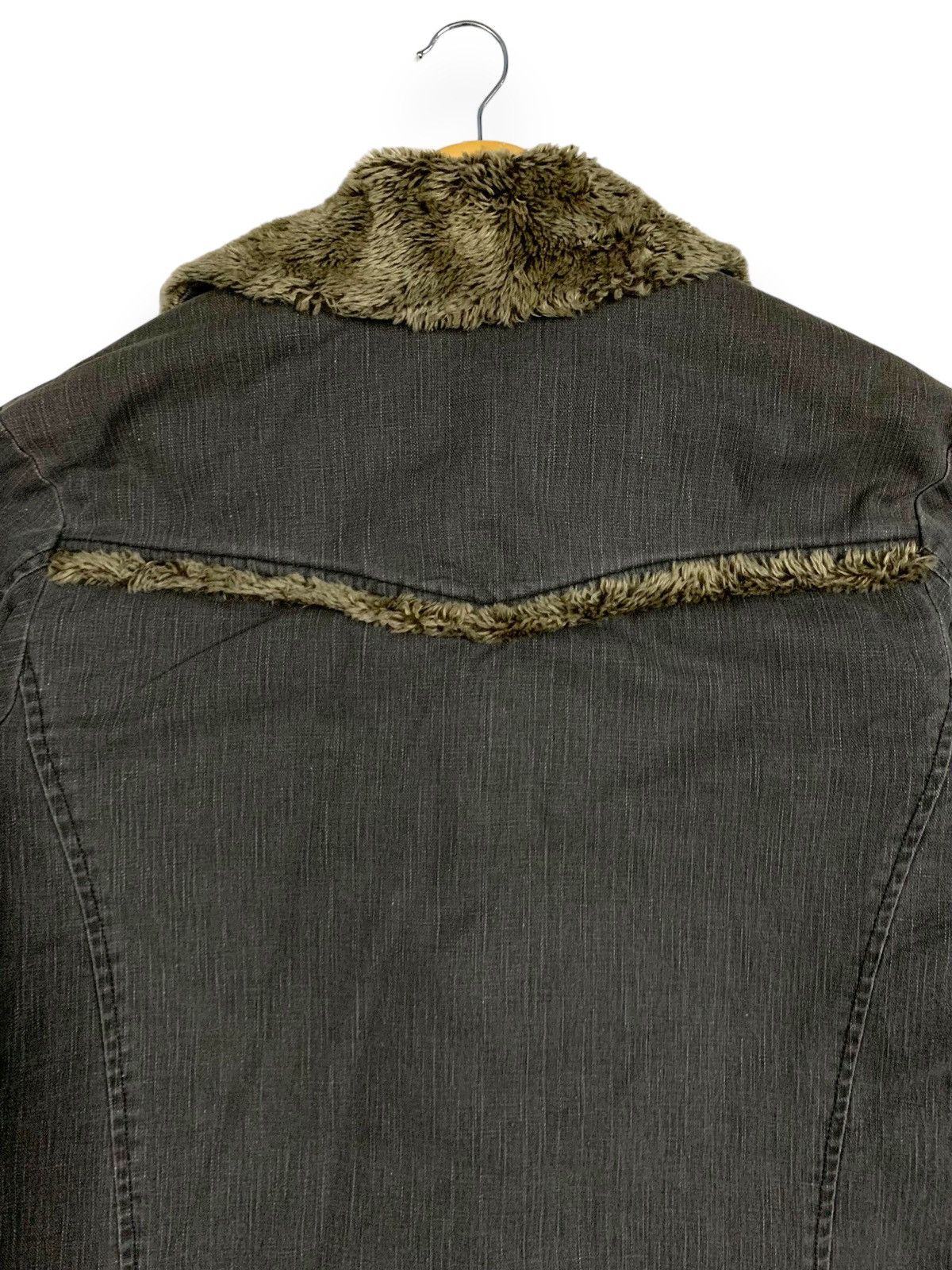 Japanese Brand Japanese Brand Roushatte Sherpa Lined Denim Style Jacket Size US M / EU 48-50 / 2 - 12 Thumbnail