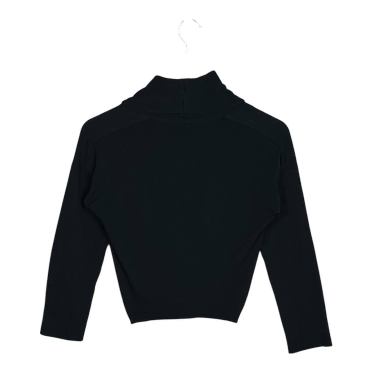 Romeo Gigli Romeo Gigli Archival Ruched Knit Cardigan Blouse 90s Vintage Size S / US 4 / IT 40 - 2 Thumbnail
