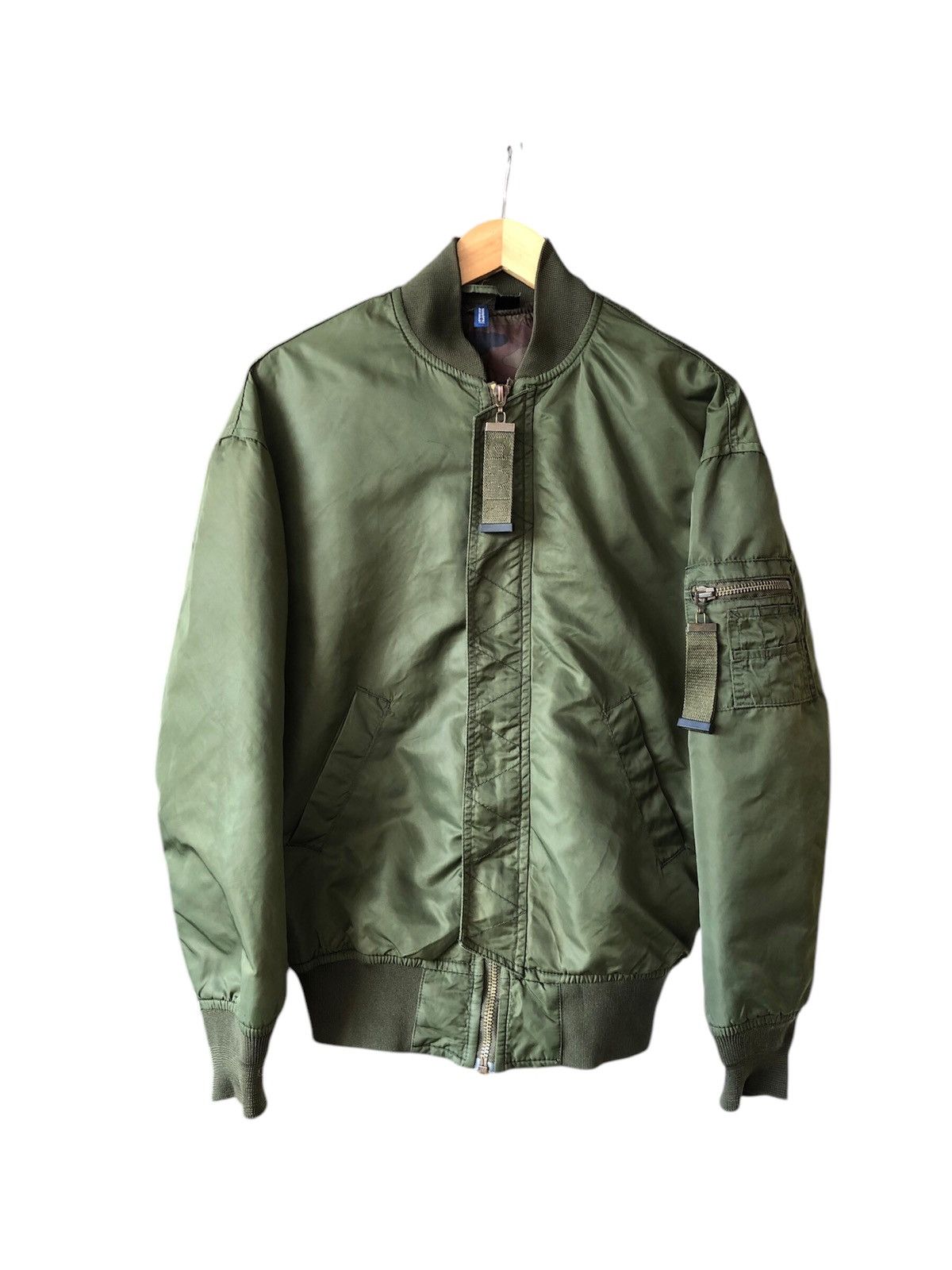 Vintage Rare❗️H&M x CMMN Military Bomber Jacket Size US XS / EU 42 / 0 - 1 Thumbnail