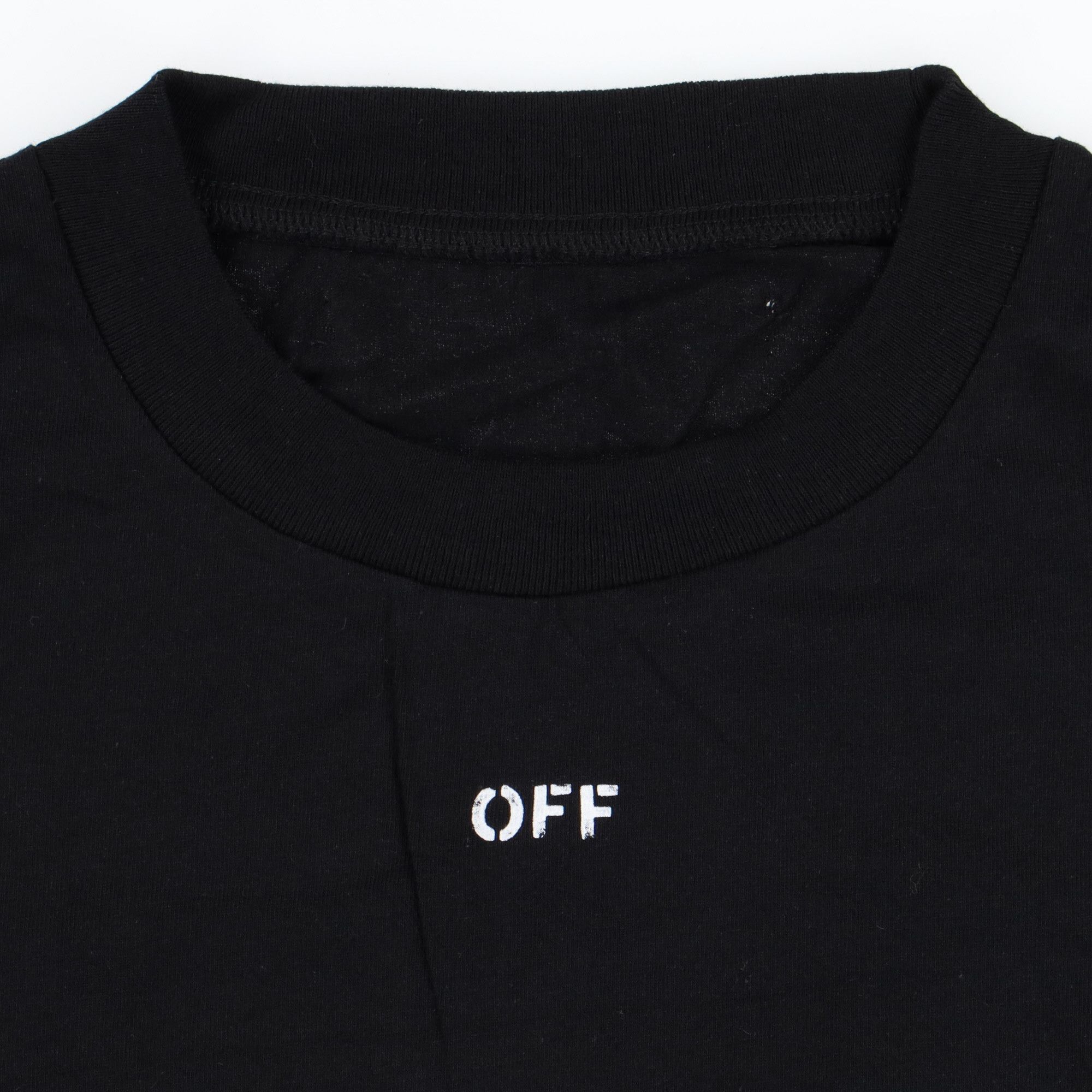 Off-White Black Stencil Arrows Oversized T-Shirt Size US XXS / EU 40 - 7 Thumbnail