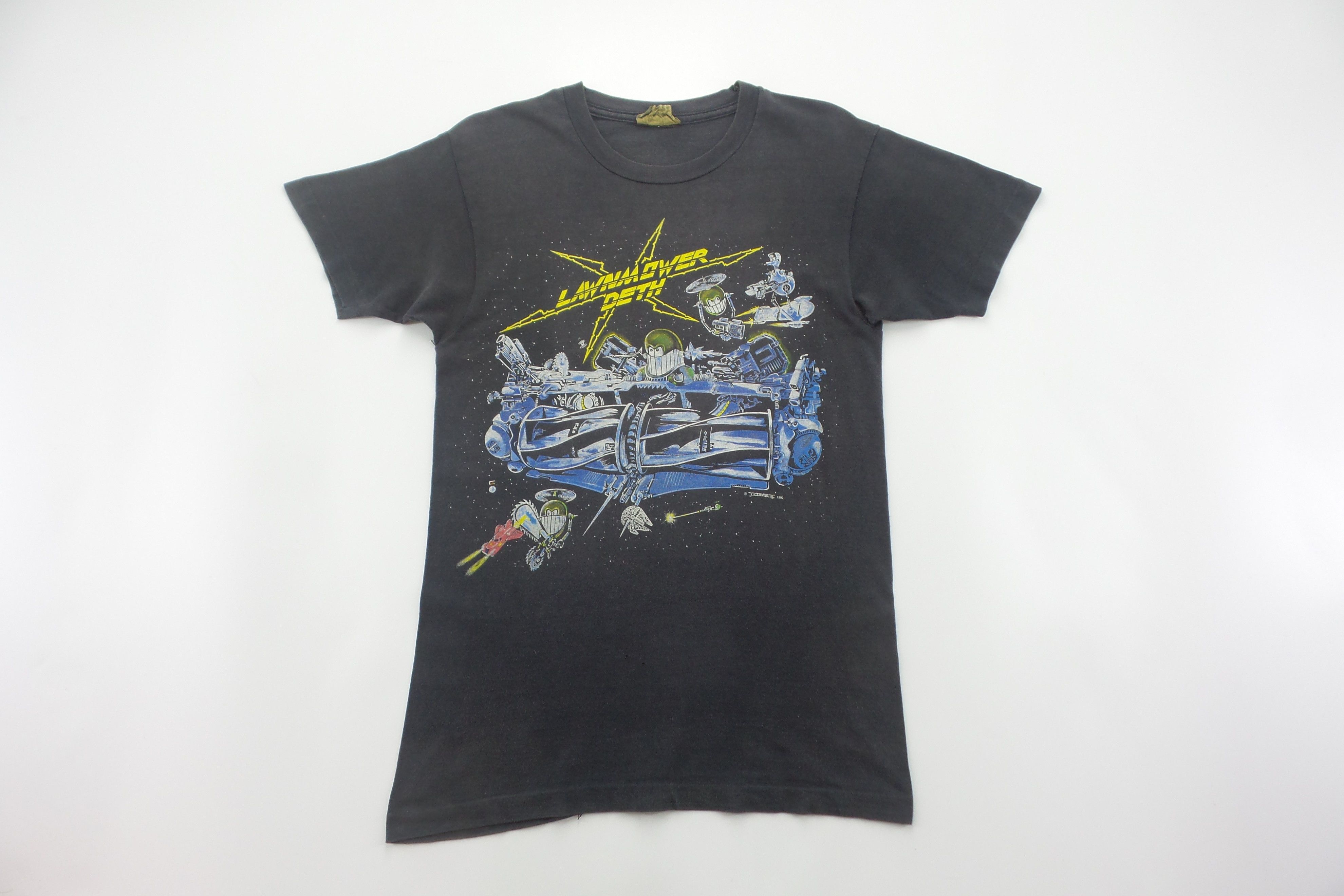DISTRESSED Vintage 90s Lawnmower Deth T-shirts