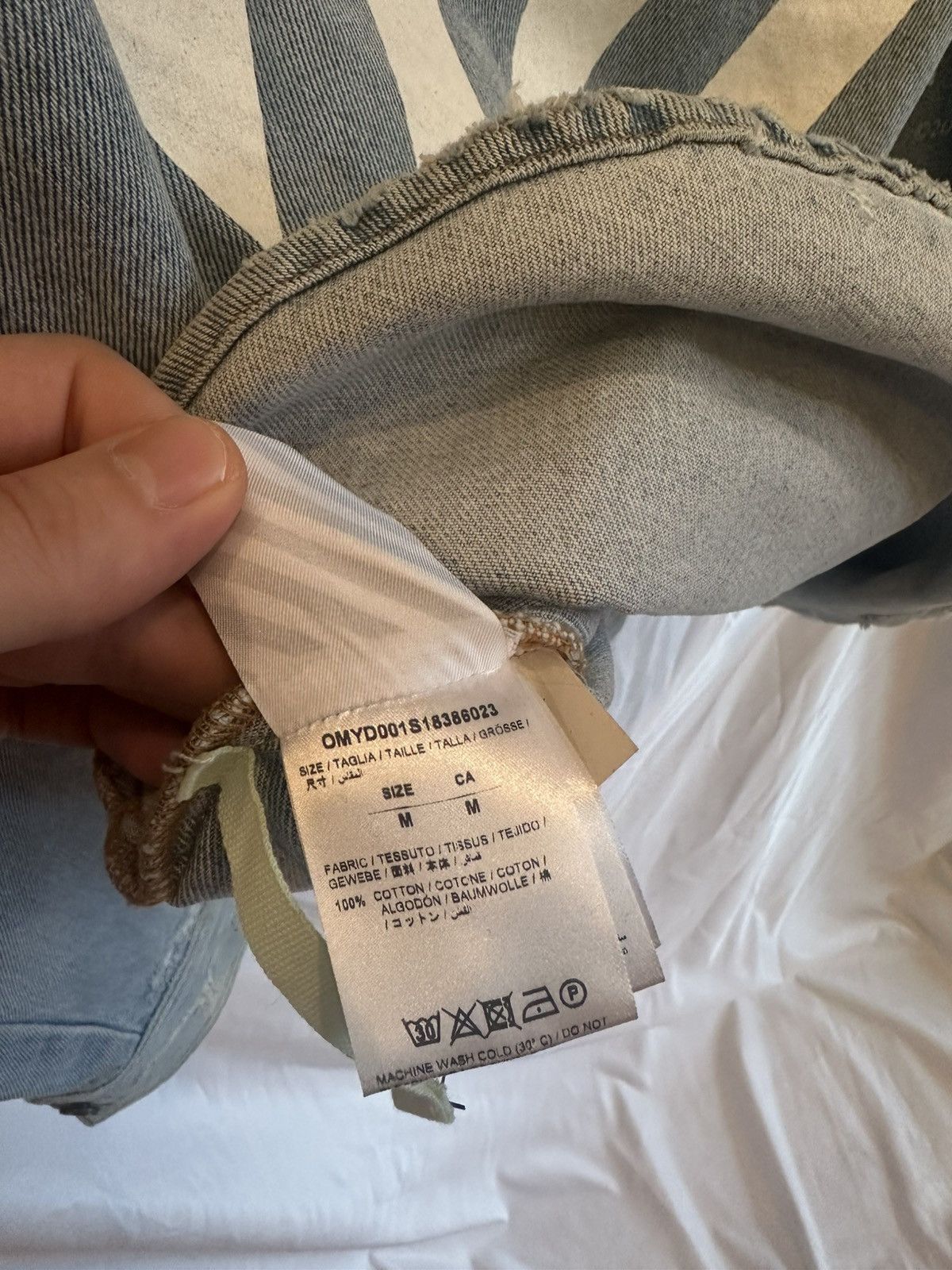 Off-White Off-White Denim Shirt Size US M / EU 48-50 / 2 - 8 Thumbnail