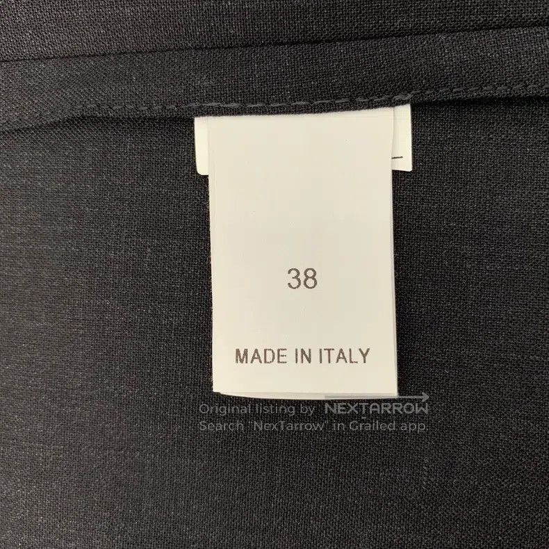 Brunello Cucinelli Dark gray floral diamond-decorated lape