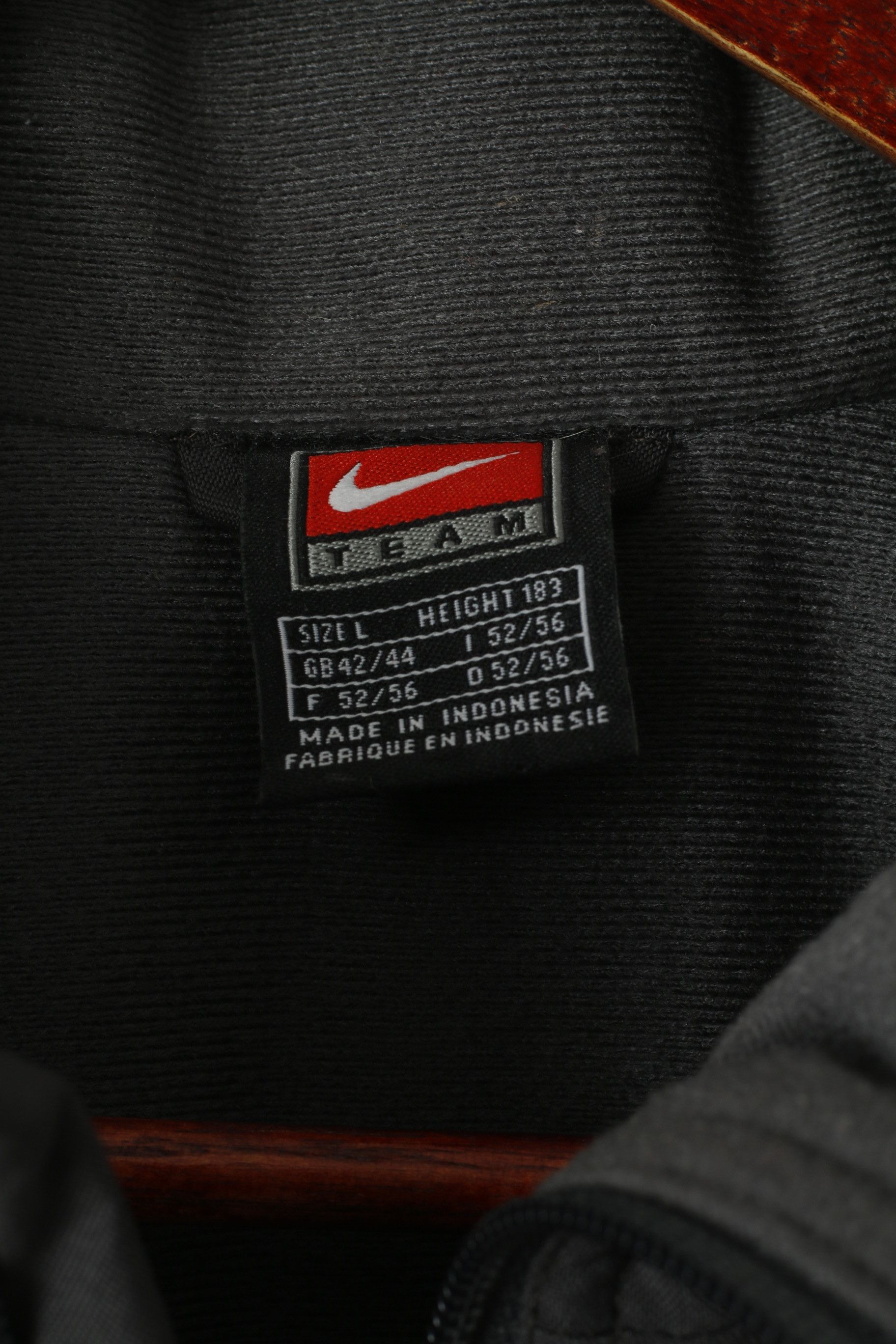 Nike Nike Team Men L 183 Jacket Grey Nylon Waterproof 3238 Size US L / EU 52-54 / 3 - 4 Thumbnail