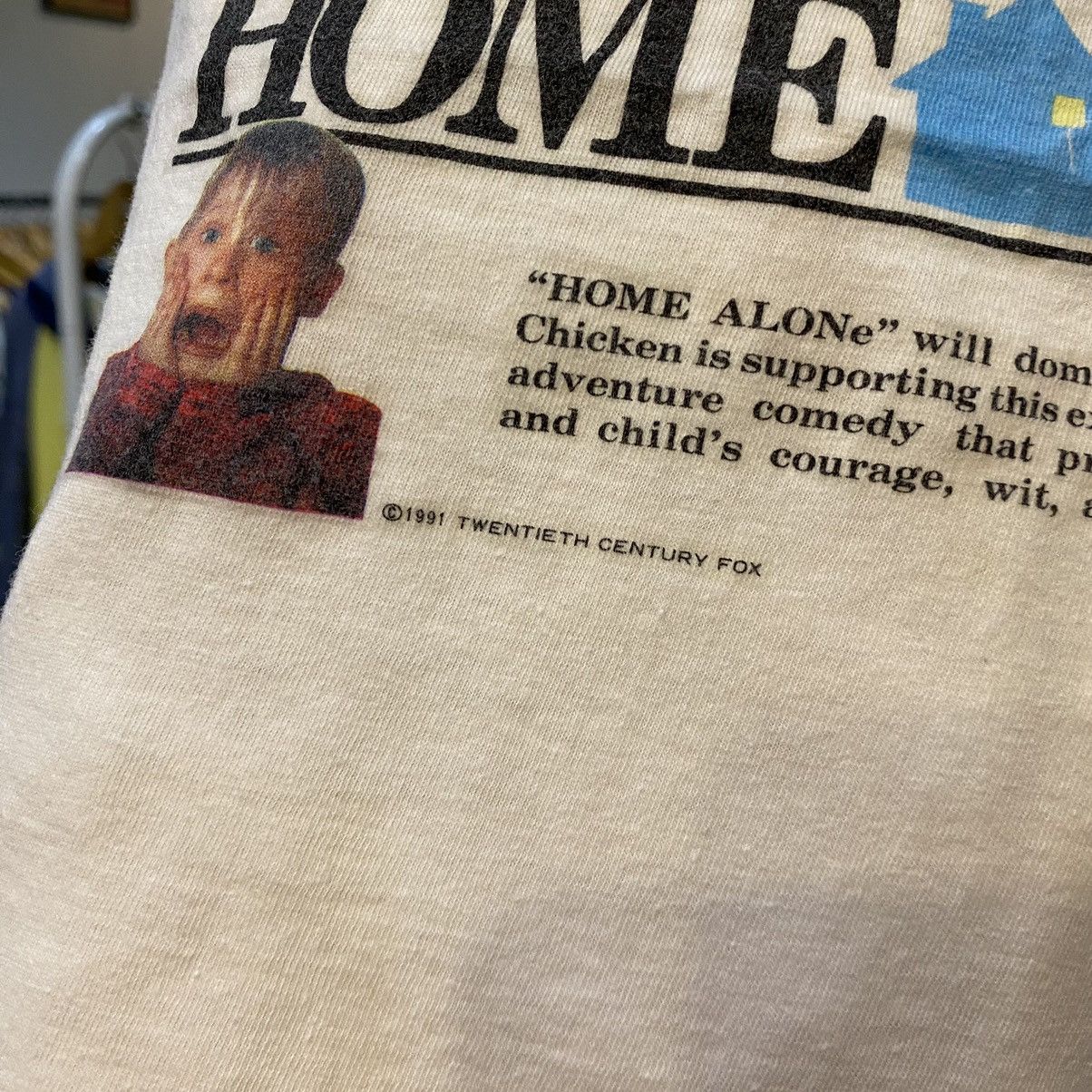 Vintage Vintage HOME ALONE 90s movie Macaulay Culki Size US S / EU 44-46 / 1 - 8 Thumbnail