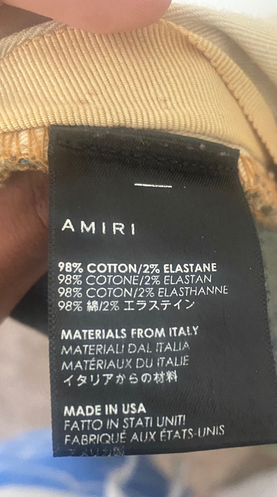 Amiri Amiri paint splatter jeans Size US 31 - 8 Thumbnail