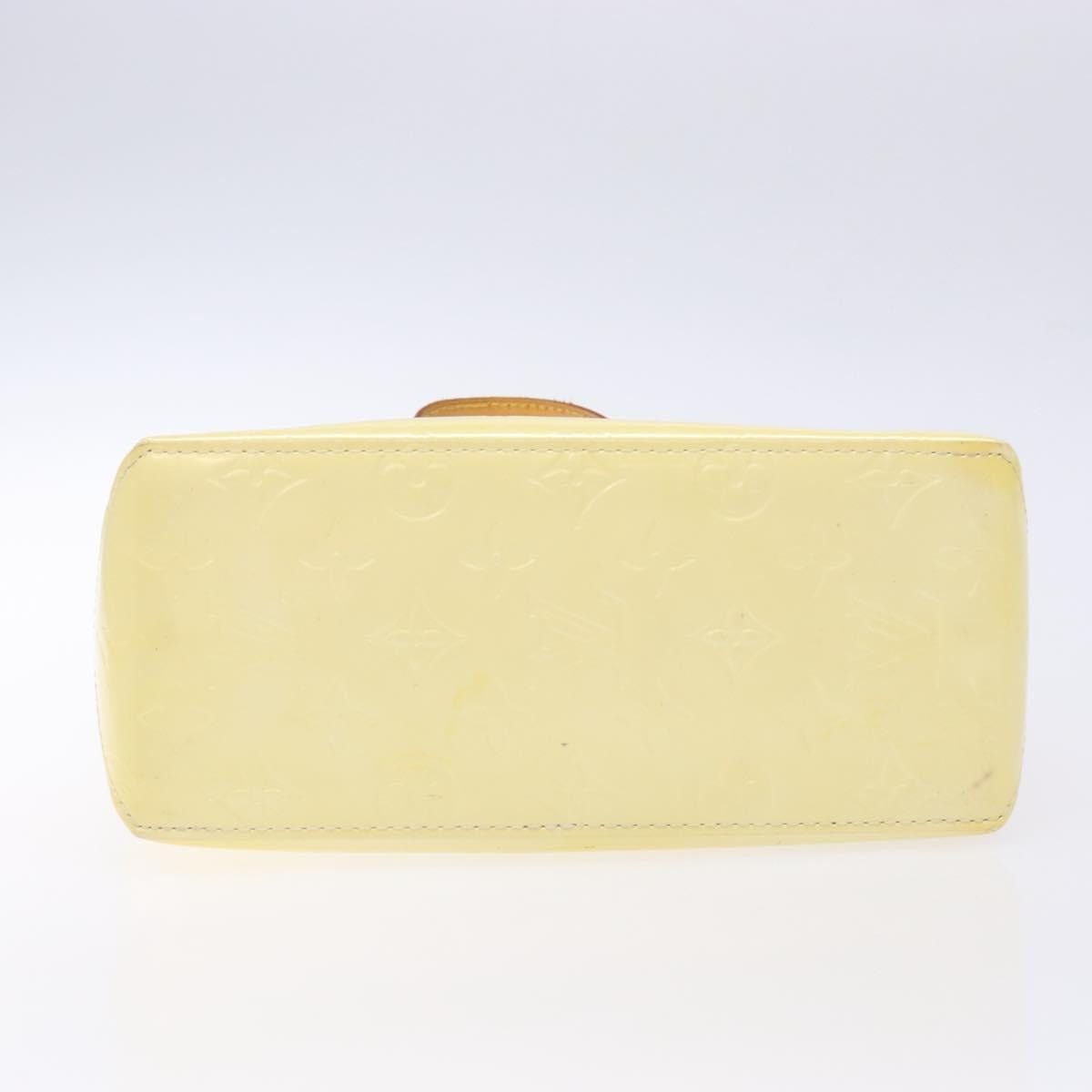 Louis Vuitton LOUIS VUITTON Monogram Vernis Reade PM Hand Bag Perle M91336 Size ONE SIZE - 5 Thumbnail