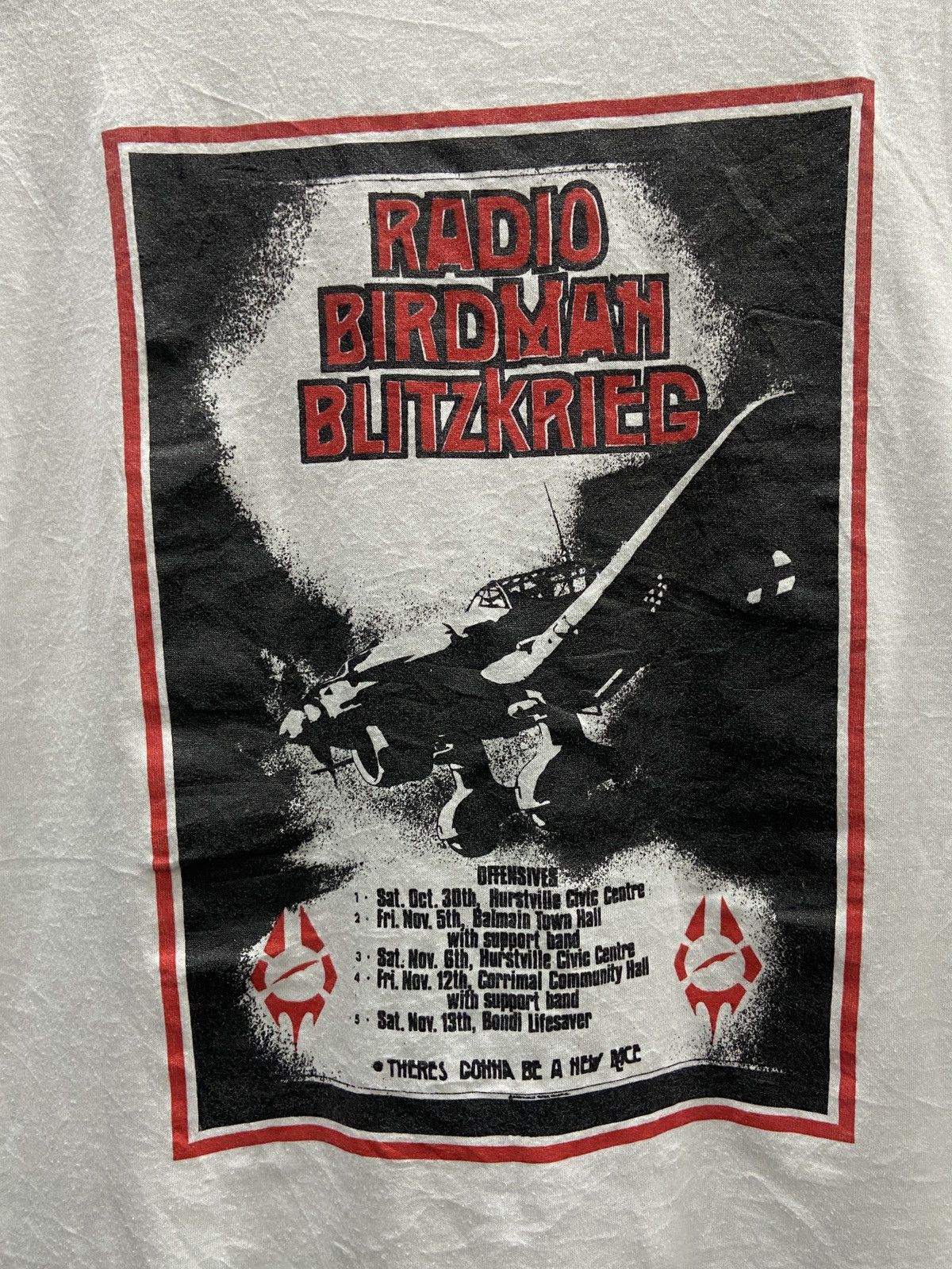 Band Tees VERY Vintage 70s,80s RADIO BIRDMAN Punk Rock Band TShirt Size US XL / EU 56 / 4 - 10 Thumbnail