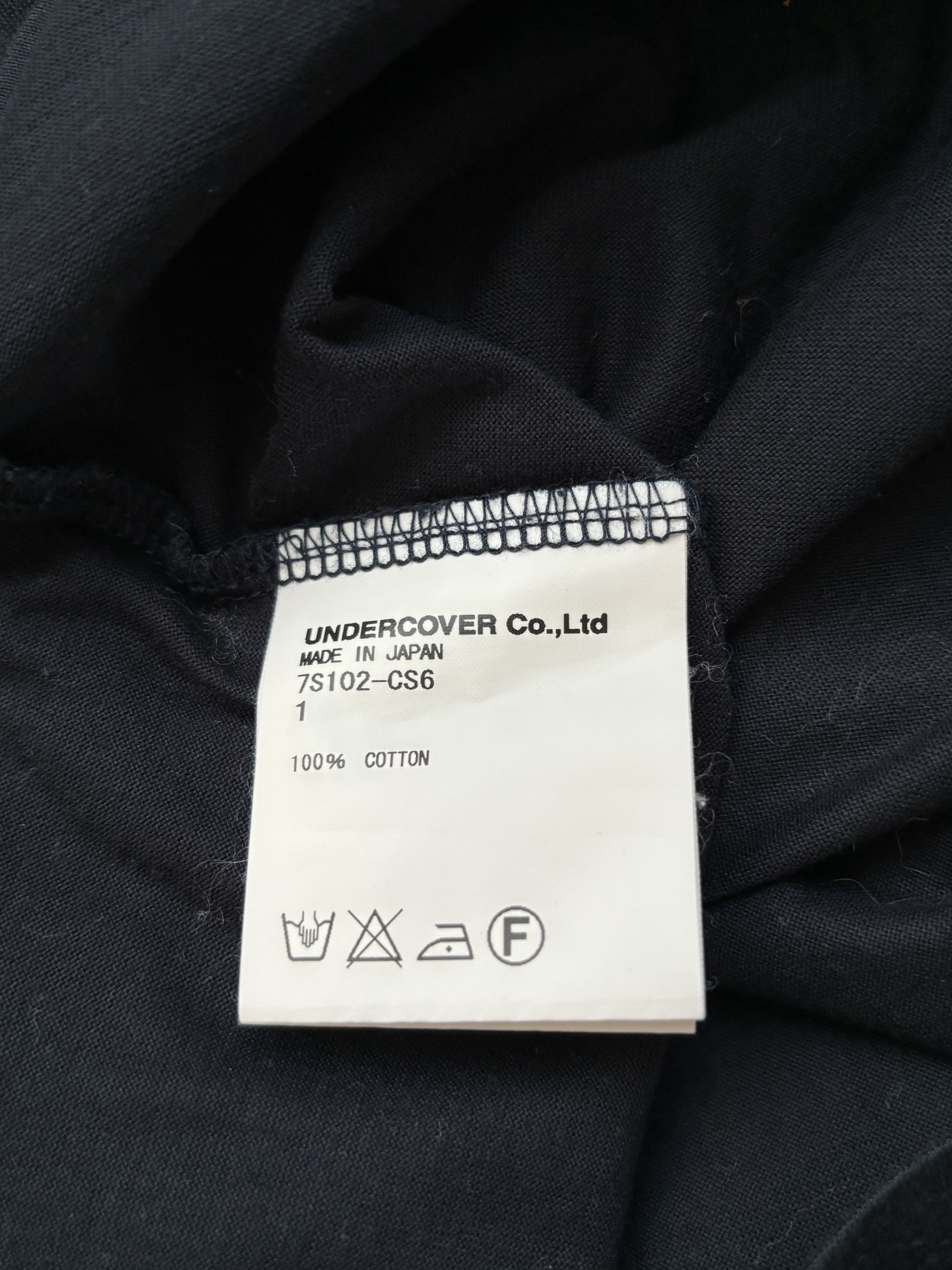 Undercover ⚡️QUICK SALE⚡️Undercover Navy T-Shirt with Pleating in Front Size S / US 4 / IT 40 - 4 Thumbnail