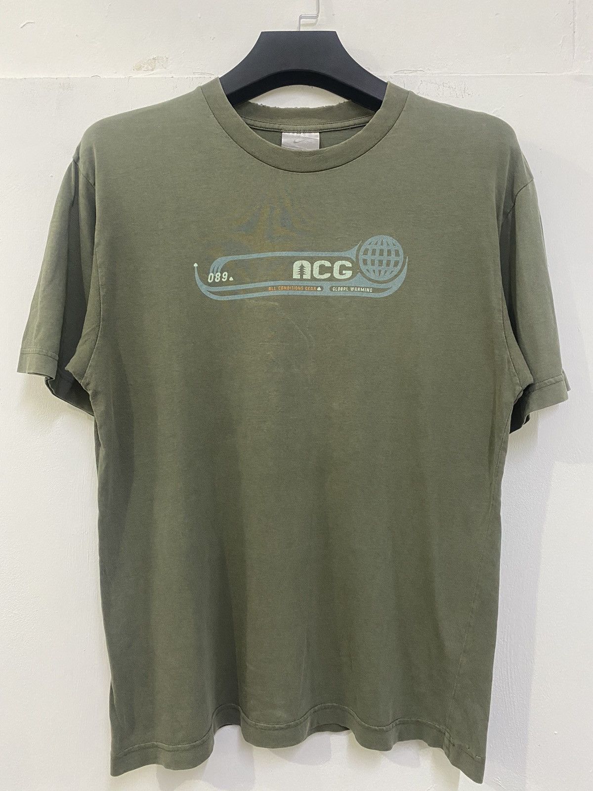 Nike ACG 💥 NIKE ACG GLOBAL WARMING GREEN ARMY COLOUR Size US L / EU 52-54 / 3 - 1 Thumbnail