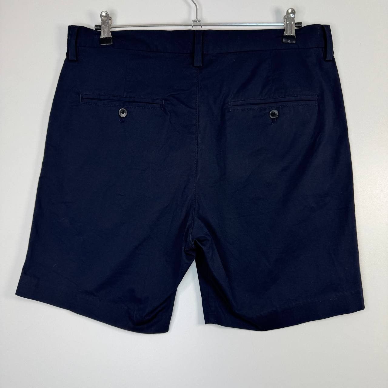 H&M H&M Chino Trousers Navy Blue Regular Fit Mens Size L (W34) Size US 36 / EU 52 - 10 Thumbnail