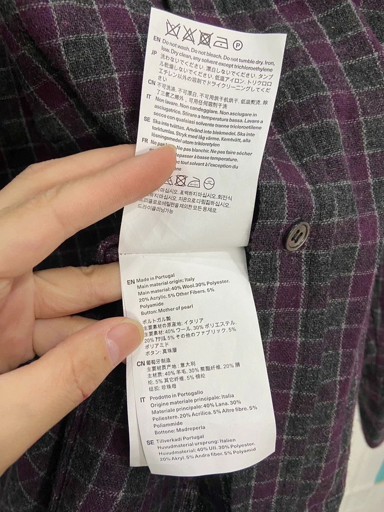 Our Legacy Our Legacy size46 Wool long-sleeved shirts Size US S / EU 44-46 / 1 - 4 Thumbnail