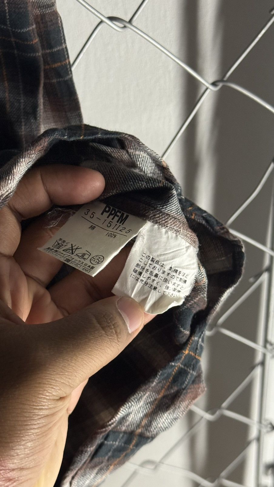 PPFM PPFM Japanese Archive Ombre Plaid Western Flannel Shirt Size US M / EU 48-50 / 2 - 7 Thumbnail