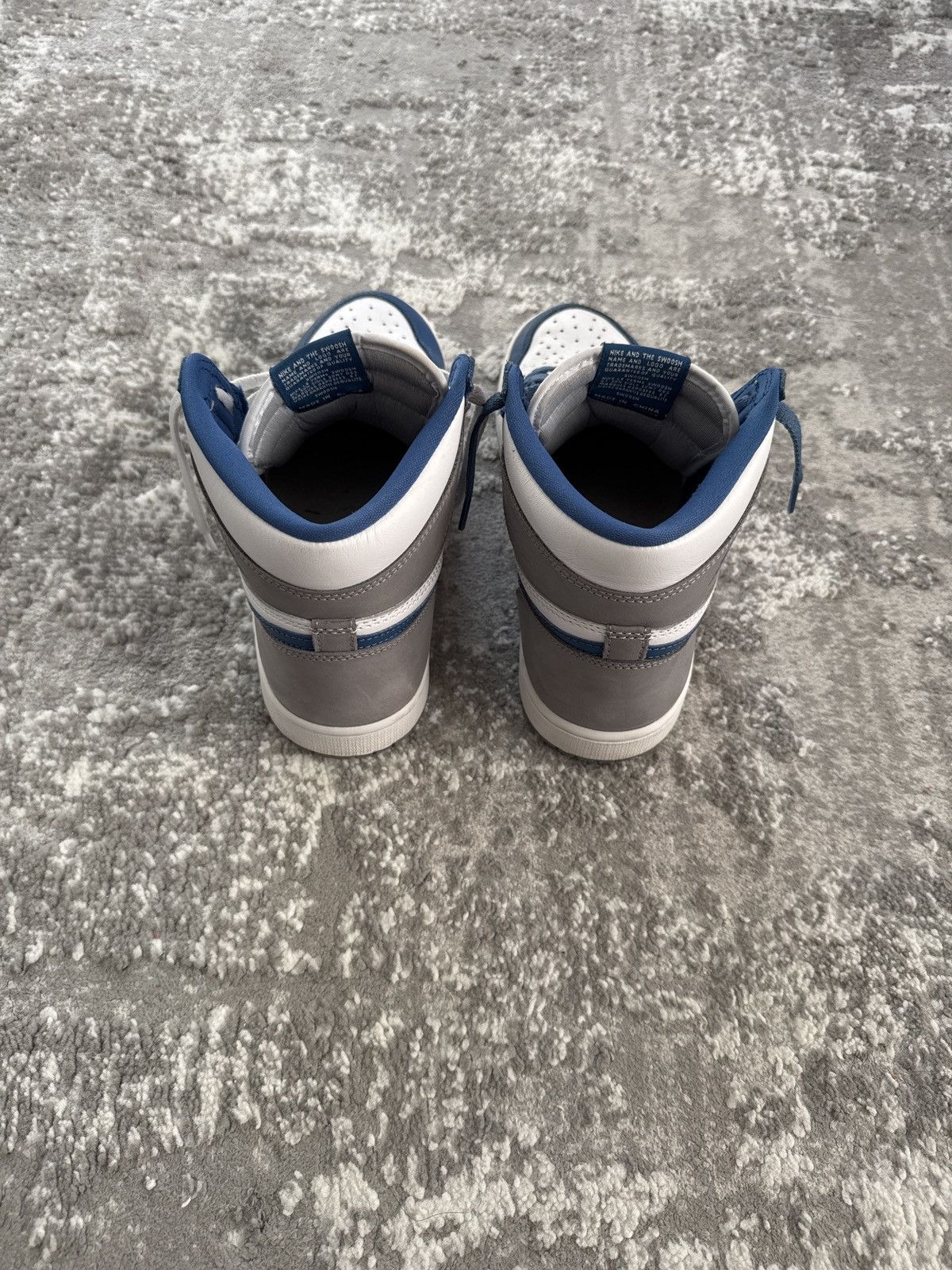 Jordan Brand × Nike Jordan 1 True Blue Retro High OG Size US 10 / EU 43 - 5 Thumbnail