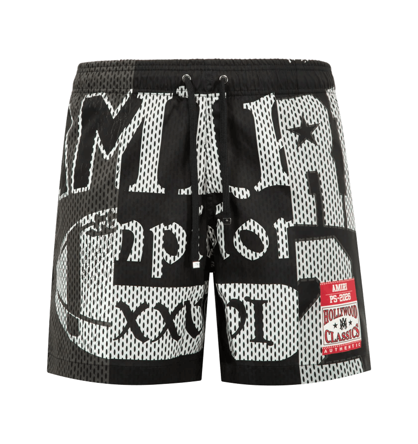 Amiri o1h1sh10526 Spliced Swim Trunk Size US 28 / EU 44 - 1 Thumbnail
